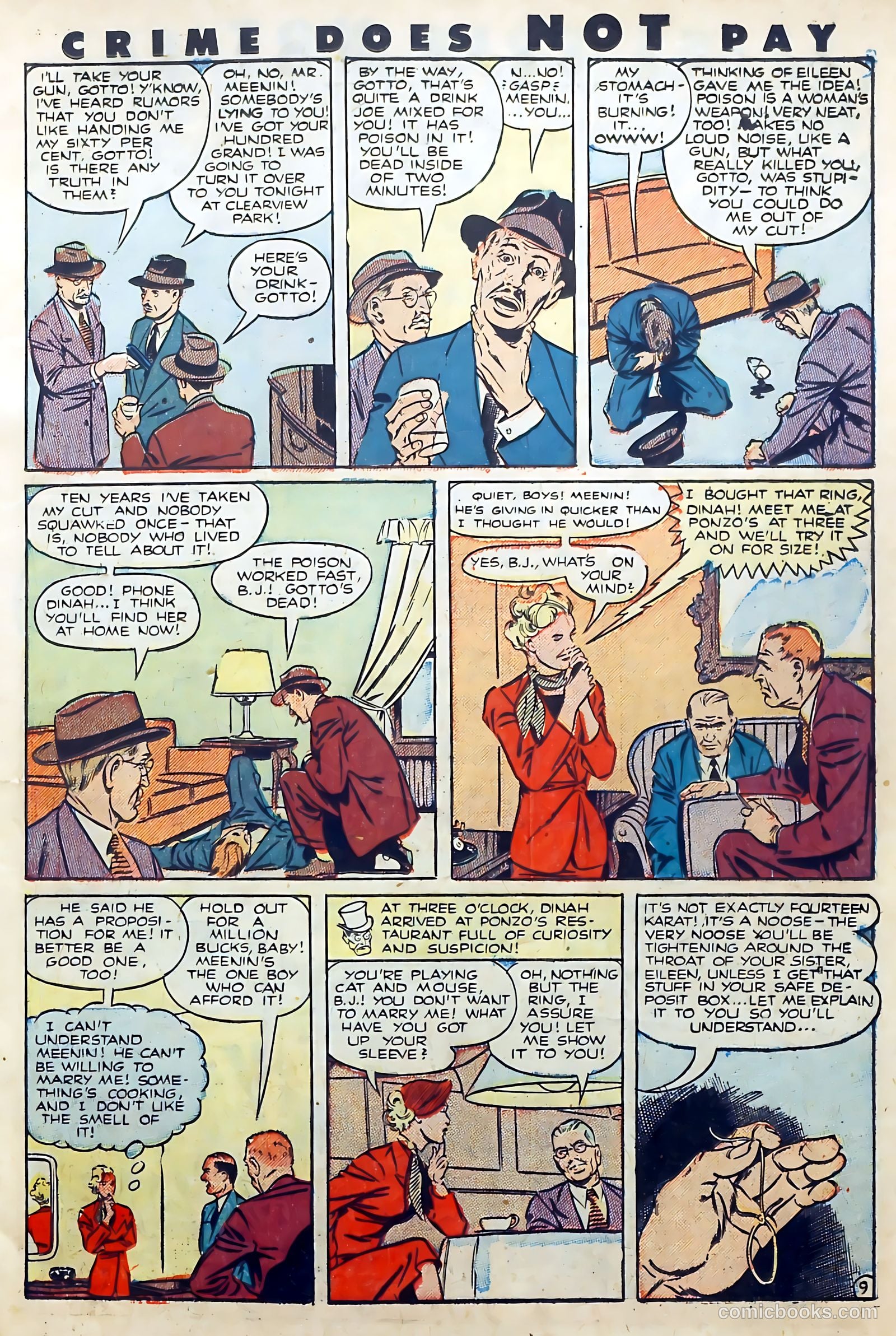 Crime Does Not Pay #105 — page 11 of 37