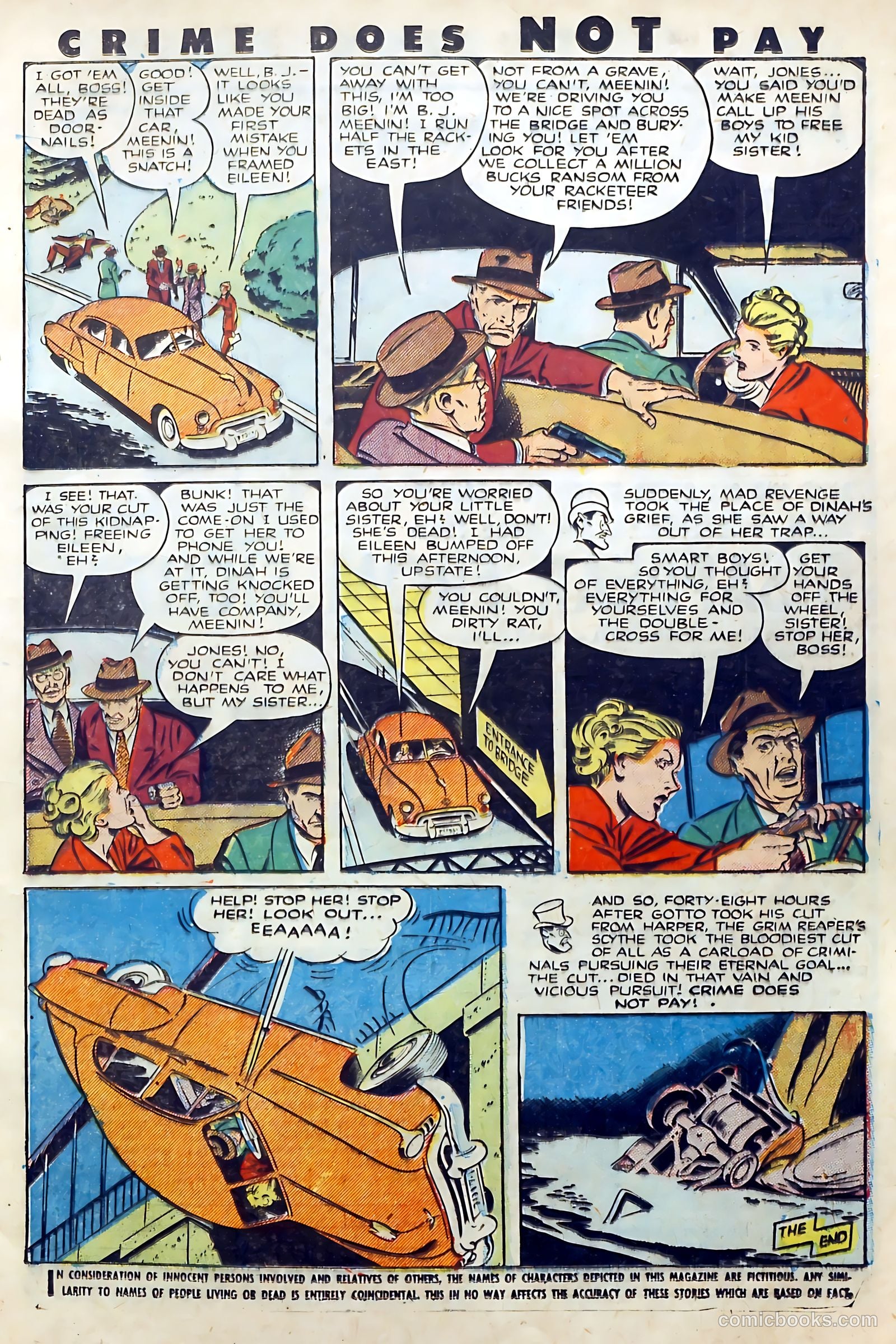 Crime Does Not Pay #105 — page 13 of 37