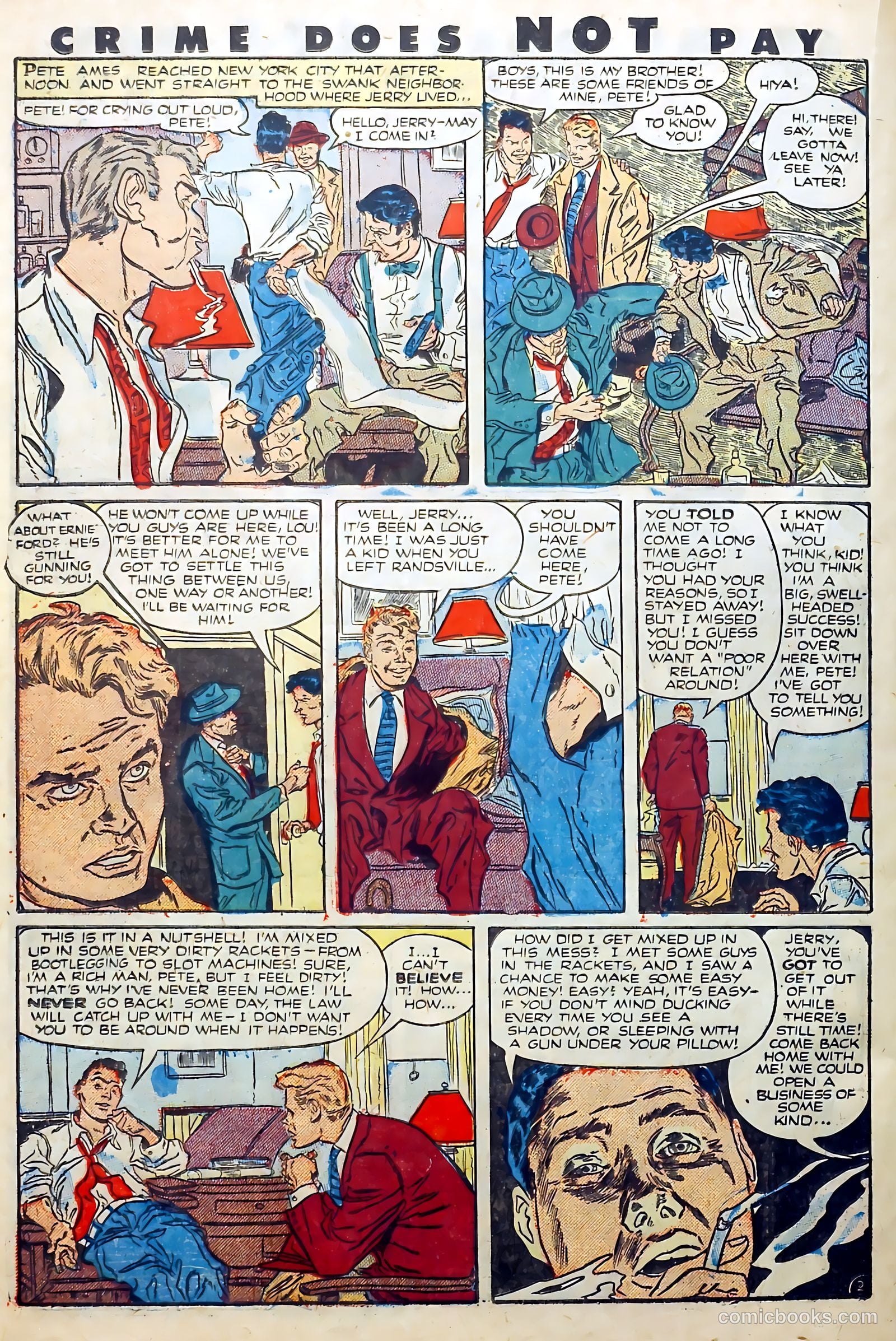 Crime Does Not Pay #105 — page 22 of 37