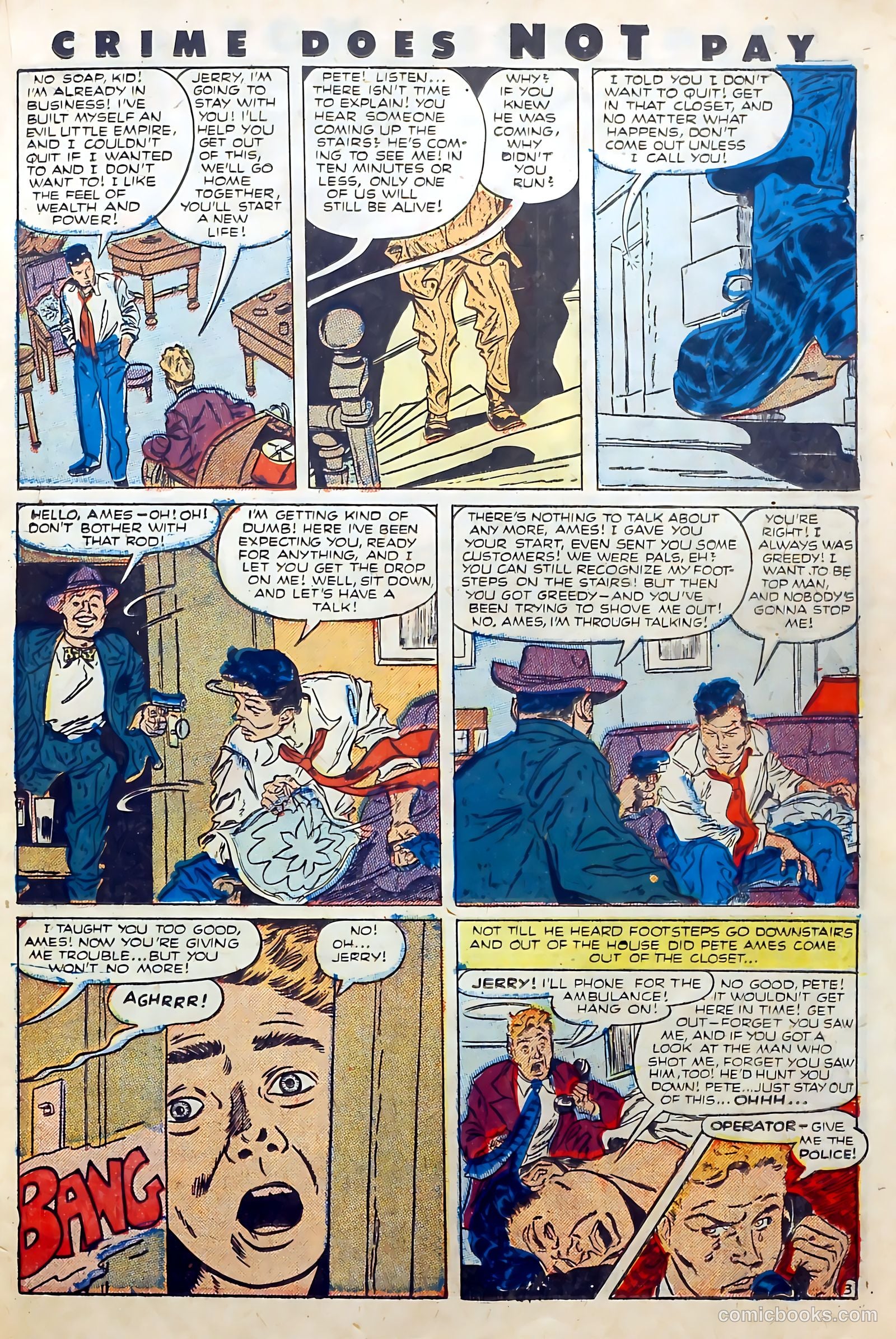Crime Does Not Pay #105 — page 23 of 37