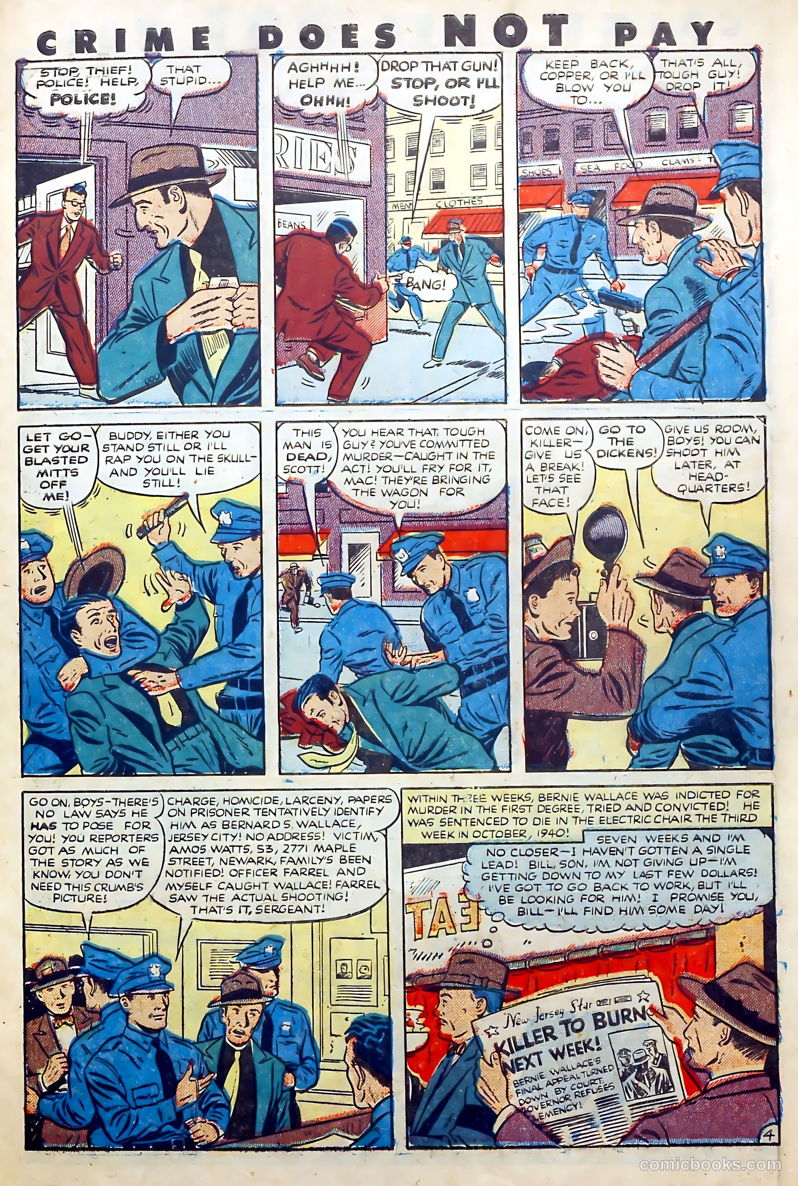 Crime Does Not Pay #105 — page 31 of 37