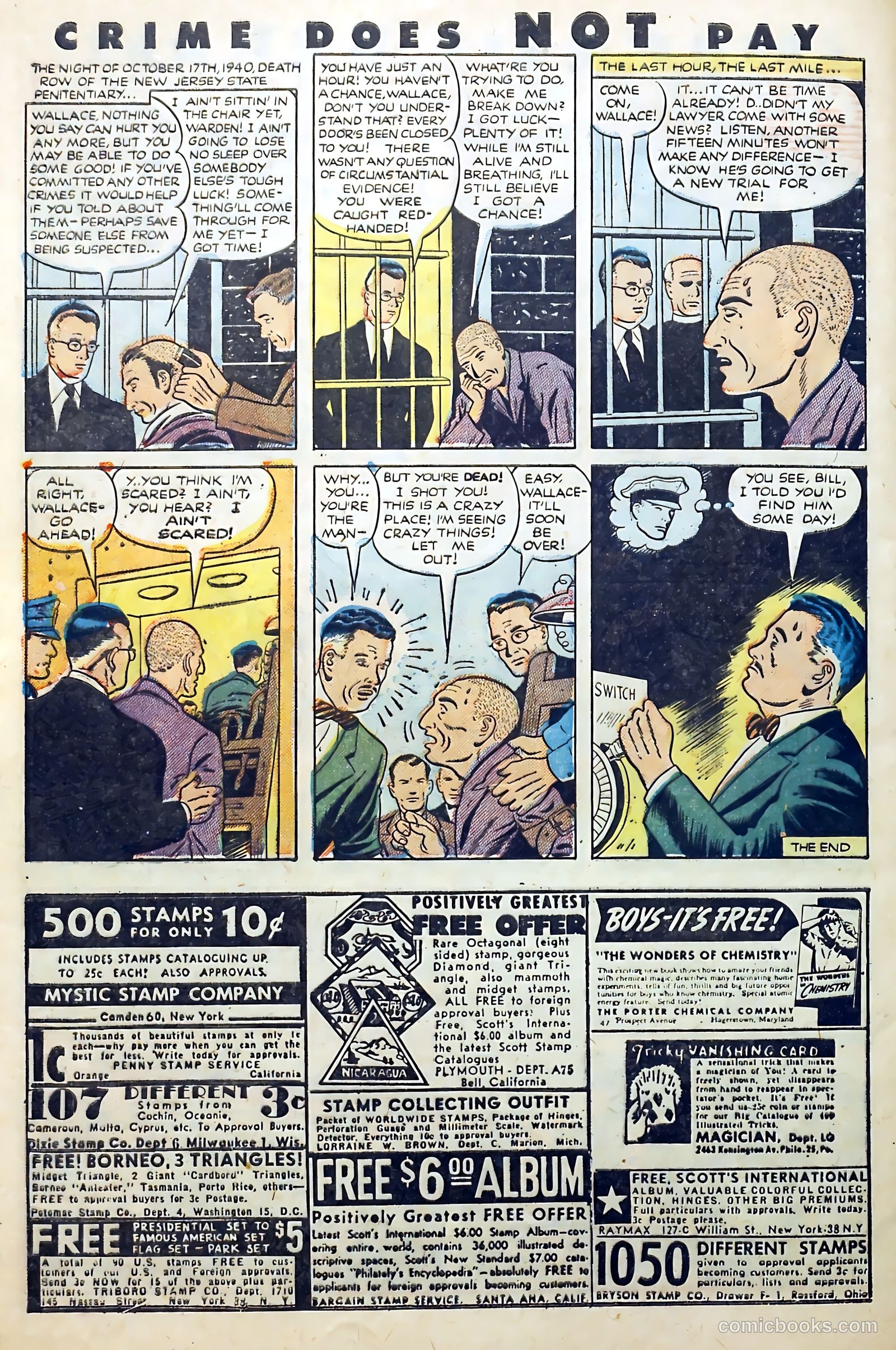 Crime Does Not Pay #105 — page 32 of 37