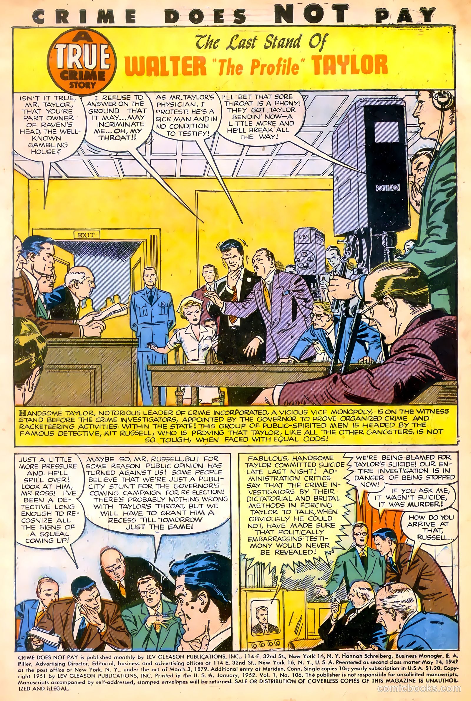 Crime Does Not Pay #106 — page 2 of 34