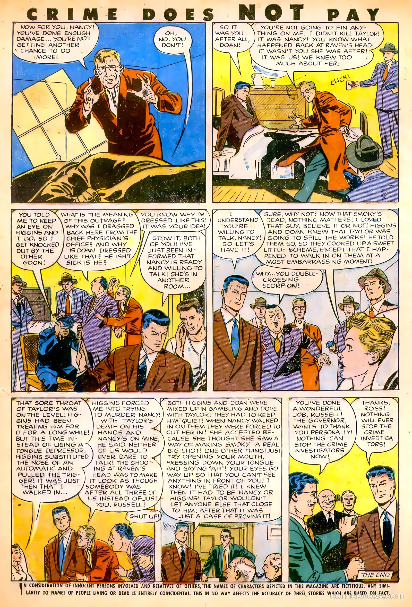Crime Does Not Pay #106 — page 7 of 34