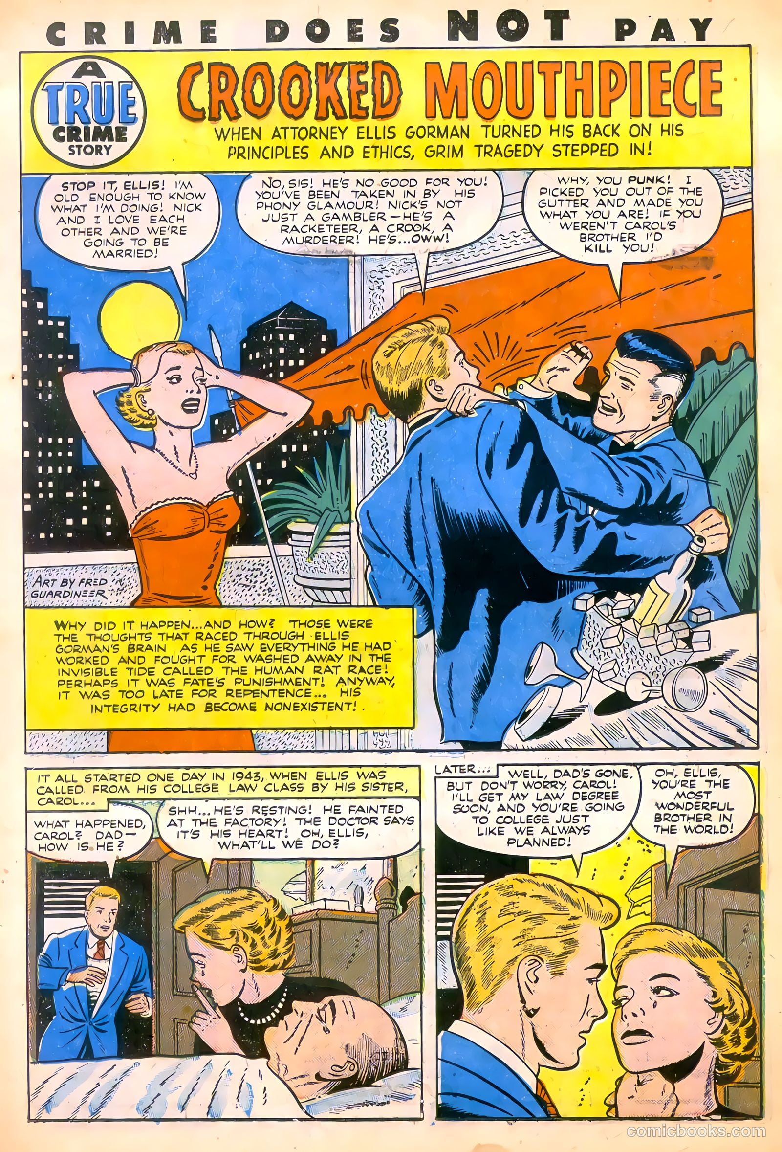Crime Does Not Pay #106 — page 10 of 34