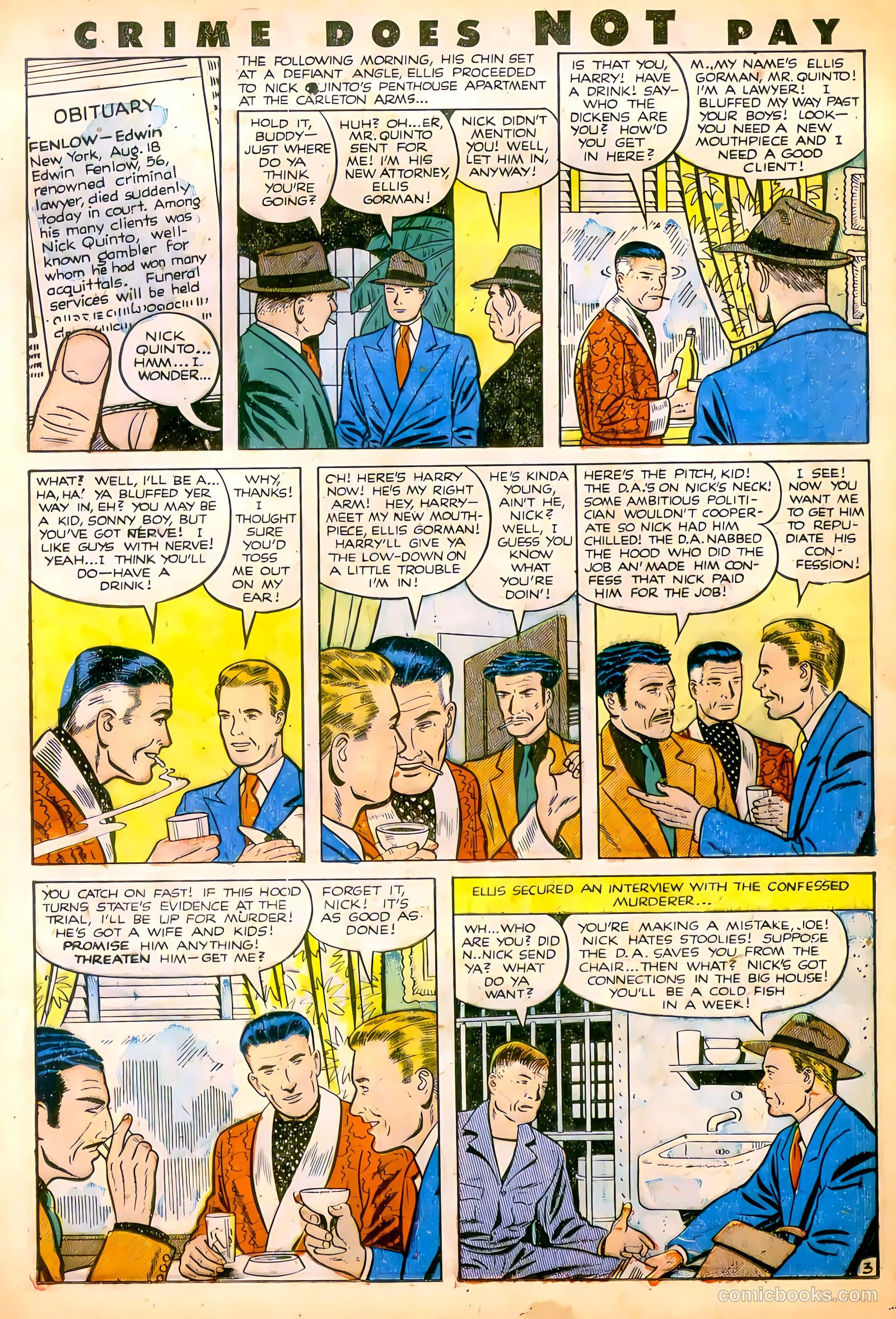 Crime Does Not Pay #106 — page 12 of 34