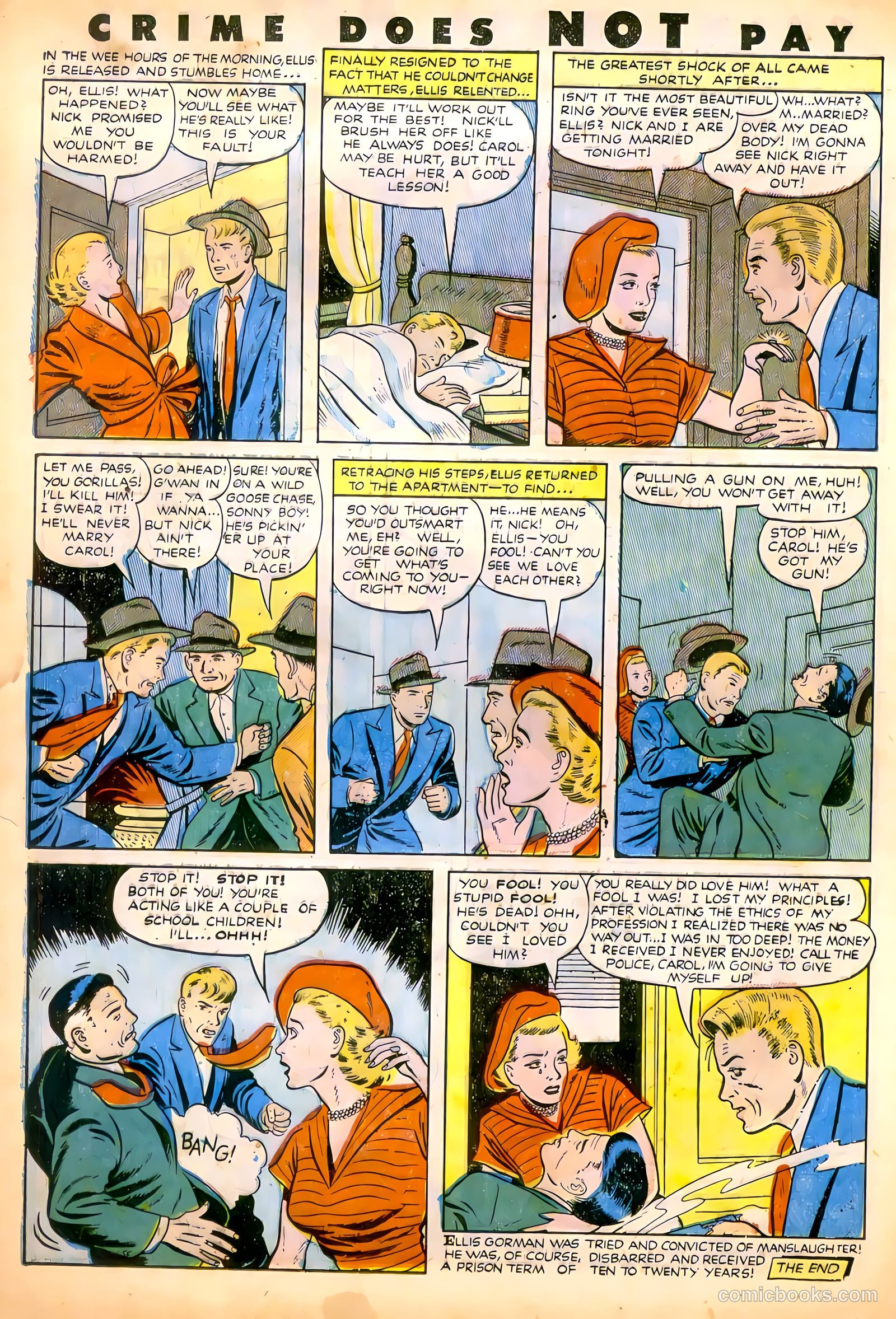 Crime Does Not Pay #106 — page 15 of 34