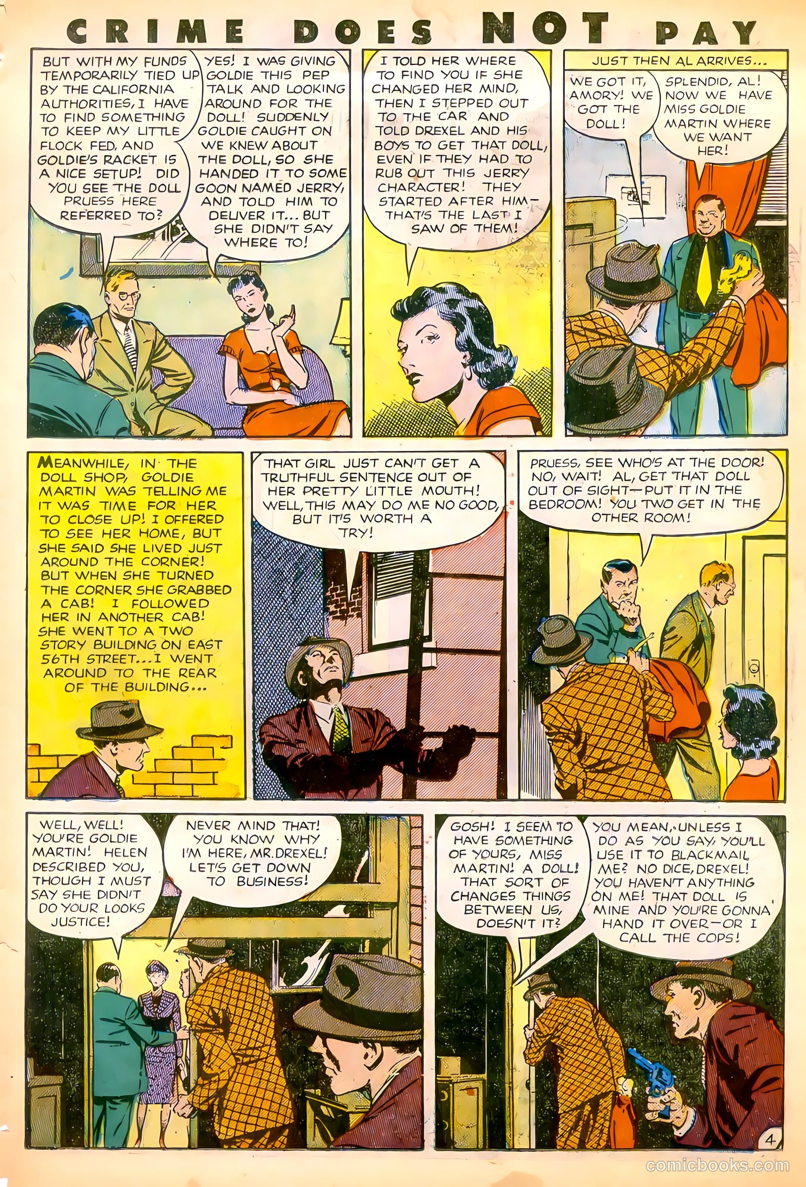 Crime Does Not Pay #106 — page 22 of 34
