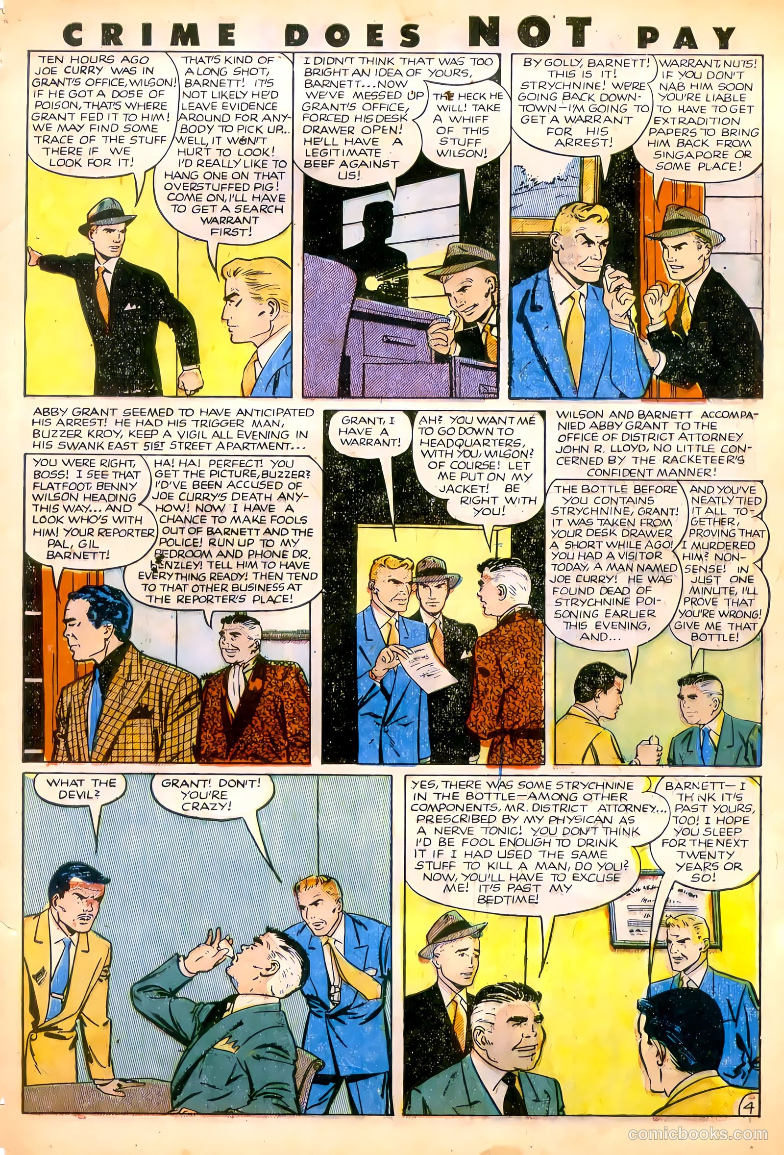 Crime Does Not Pay #106 — page 28 of 34
