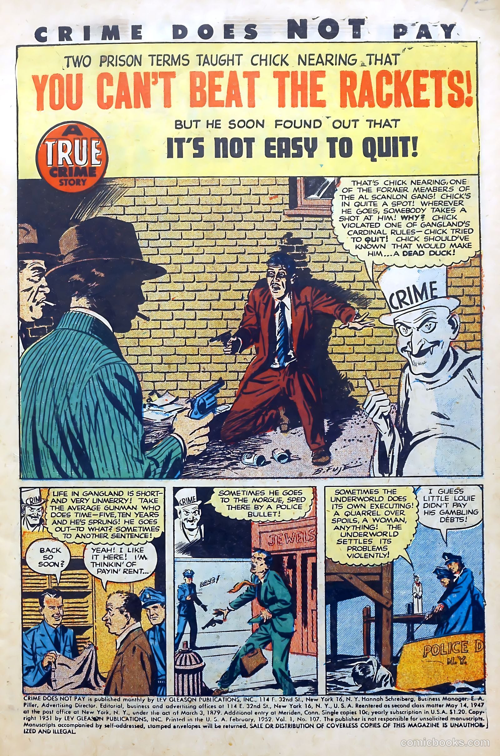 Crime Does Not Pay #107 — page 3 of 37
