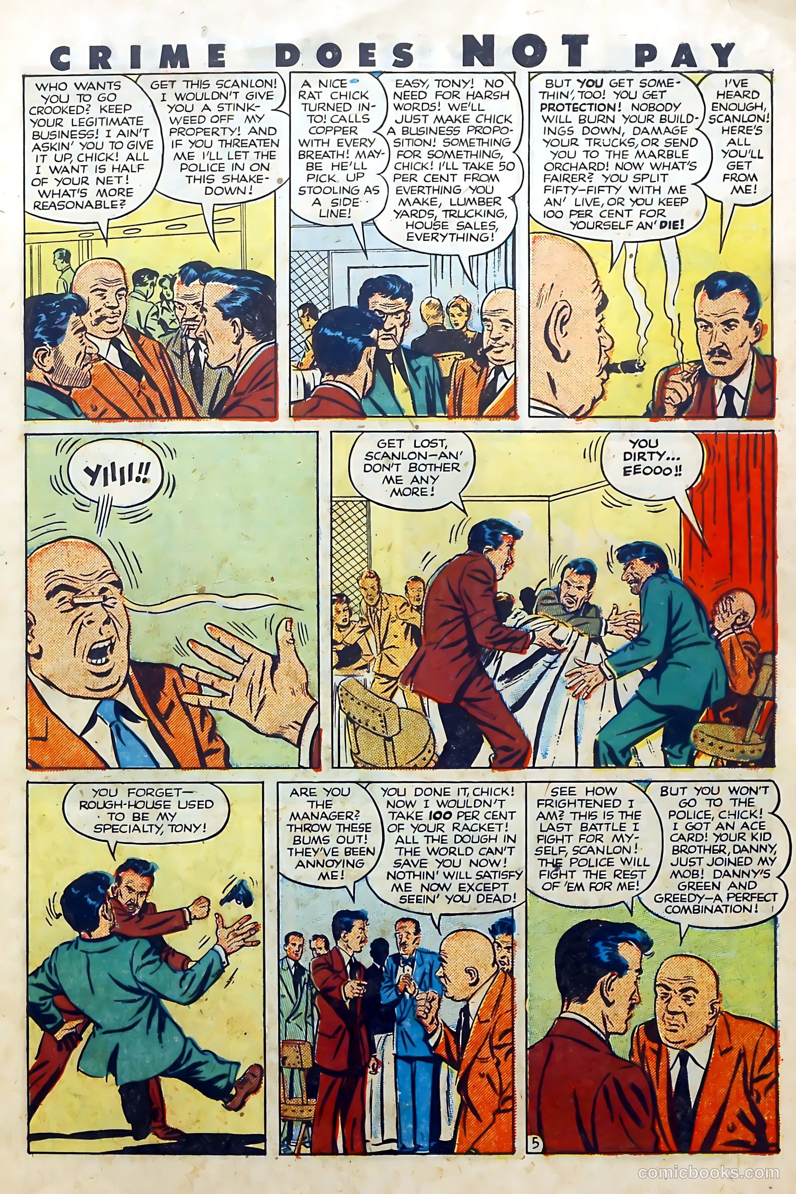 Crime Does Not Pay #107 — page 7 of 37