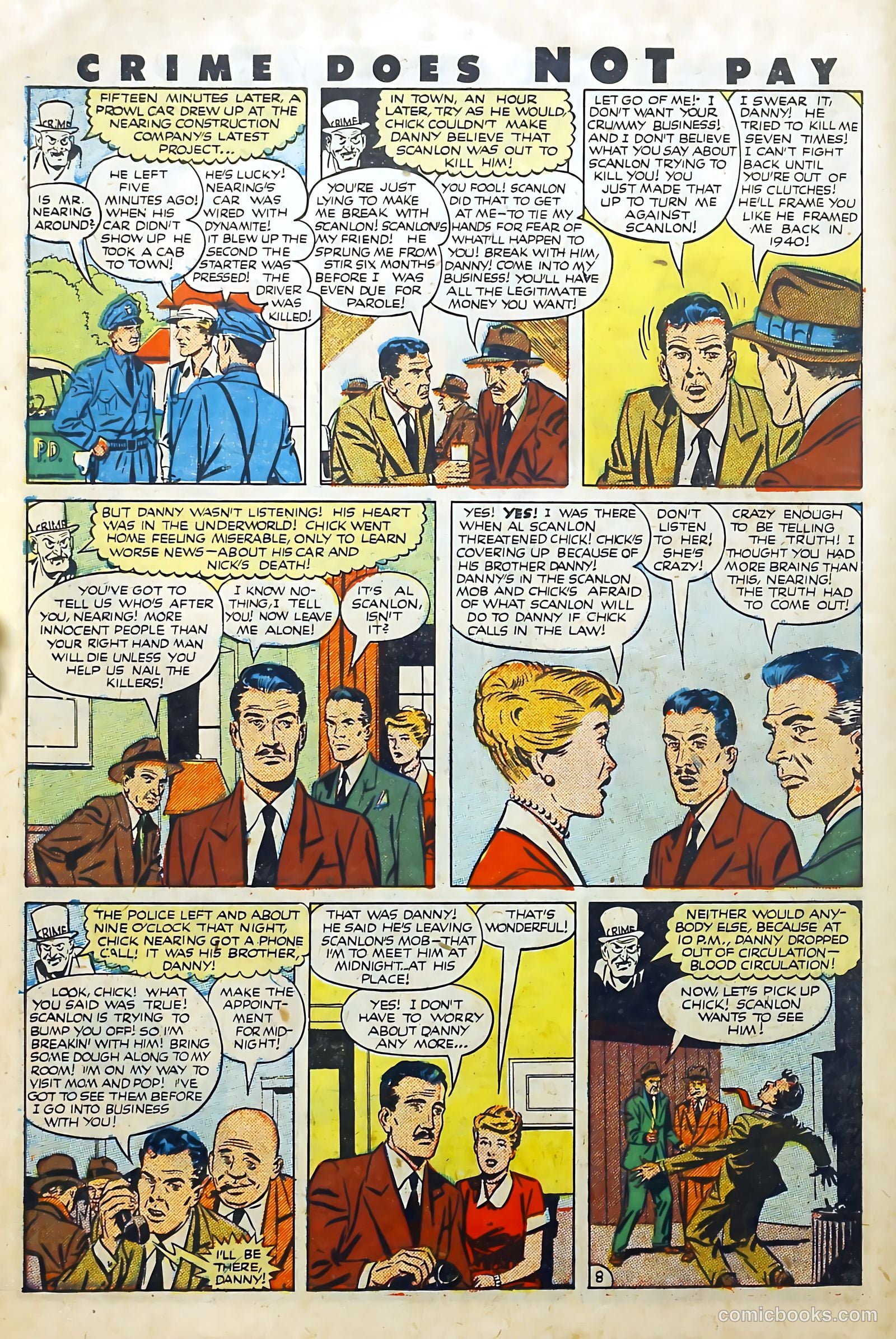 Crime Does Not Pay #107 — page 10 of 37