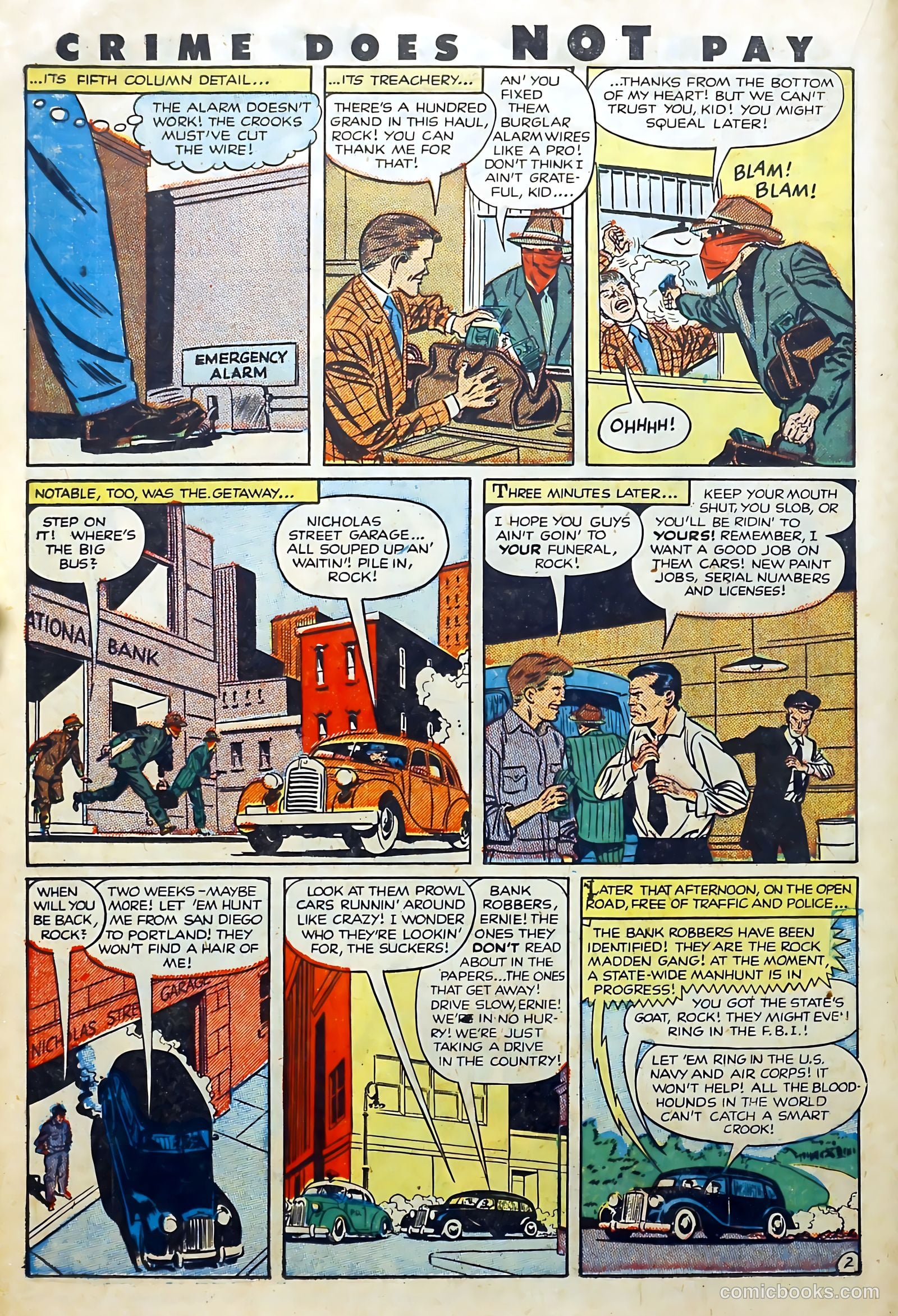 Crime Does Not Pay #107 — page 14 of 37
