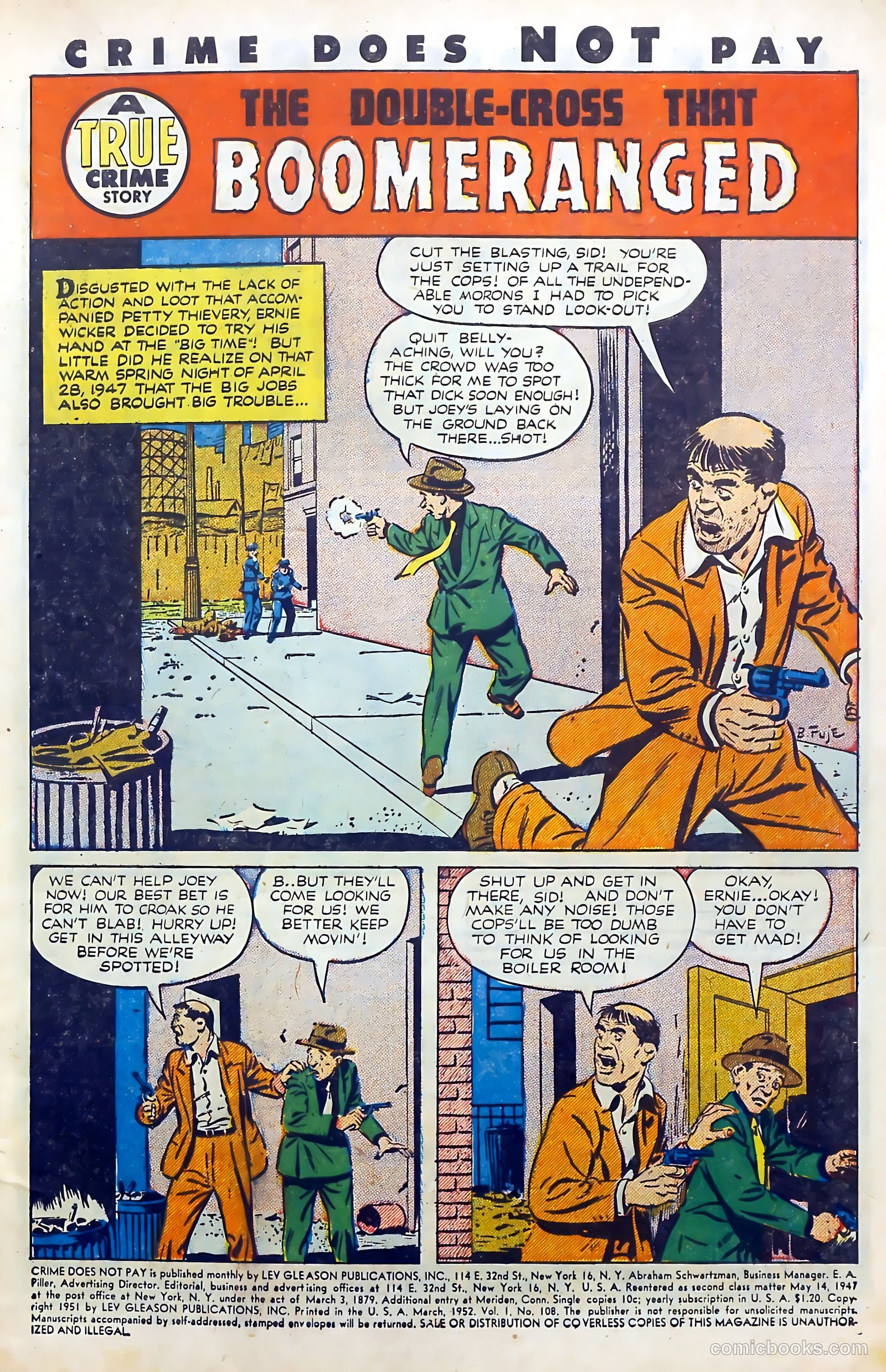 Crime Does Not Pay #108 — page 3 of 37