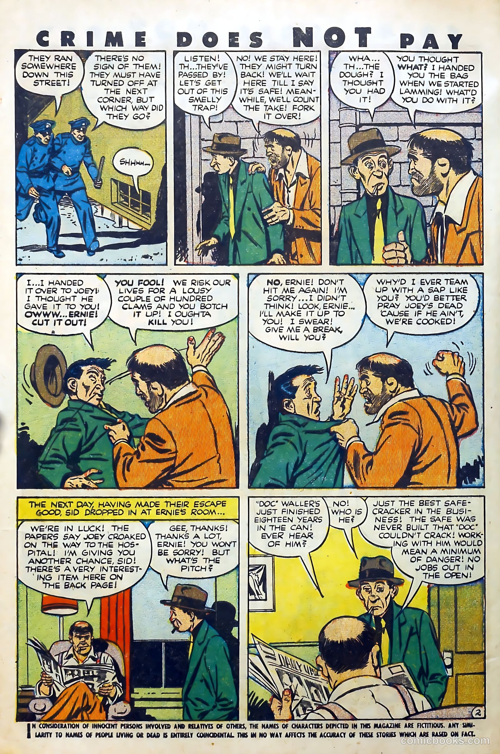 Crime Does Not Pay #108 — page 4 of 37