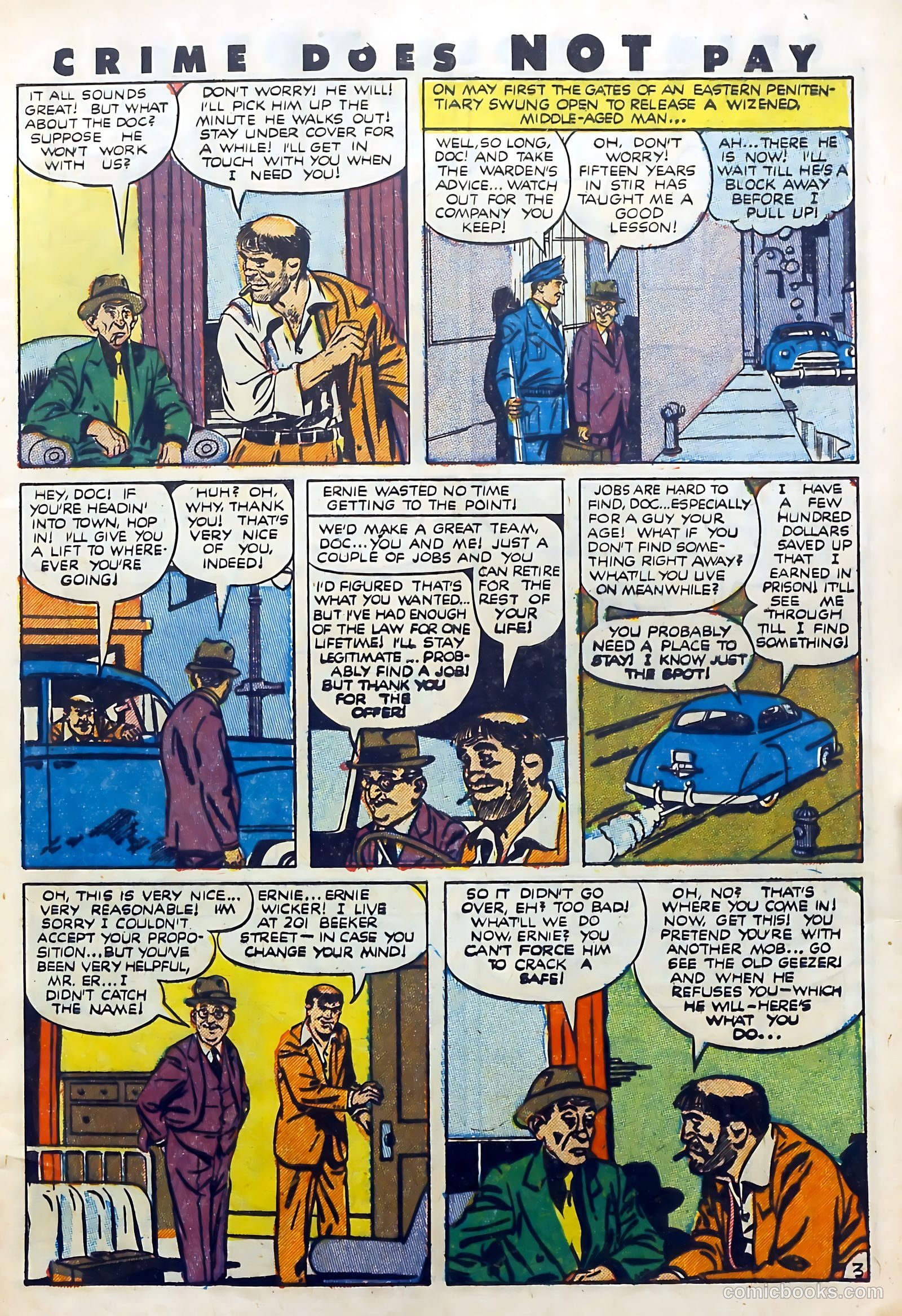 Crime Does Not Pay #108 — page 5 of 37