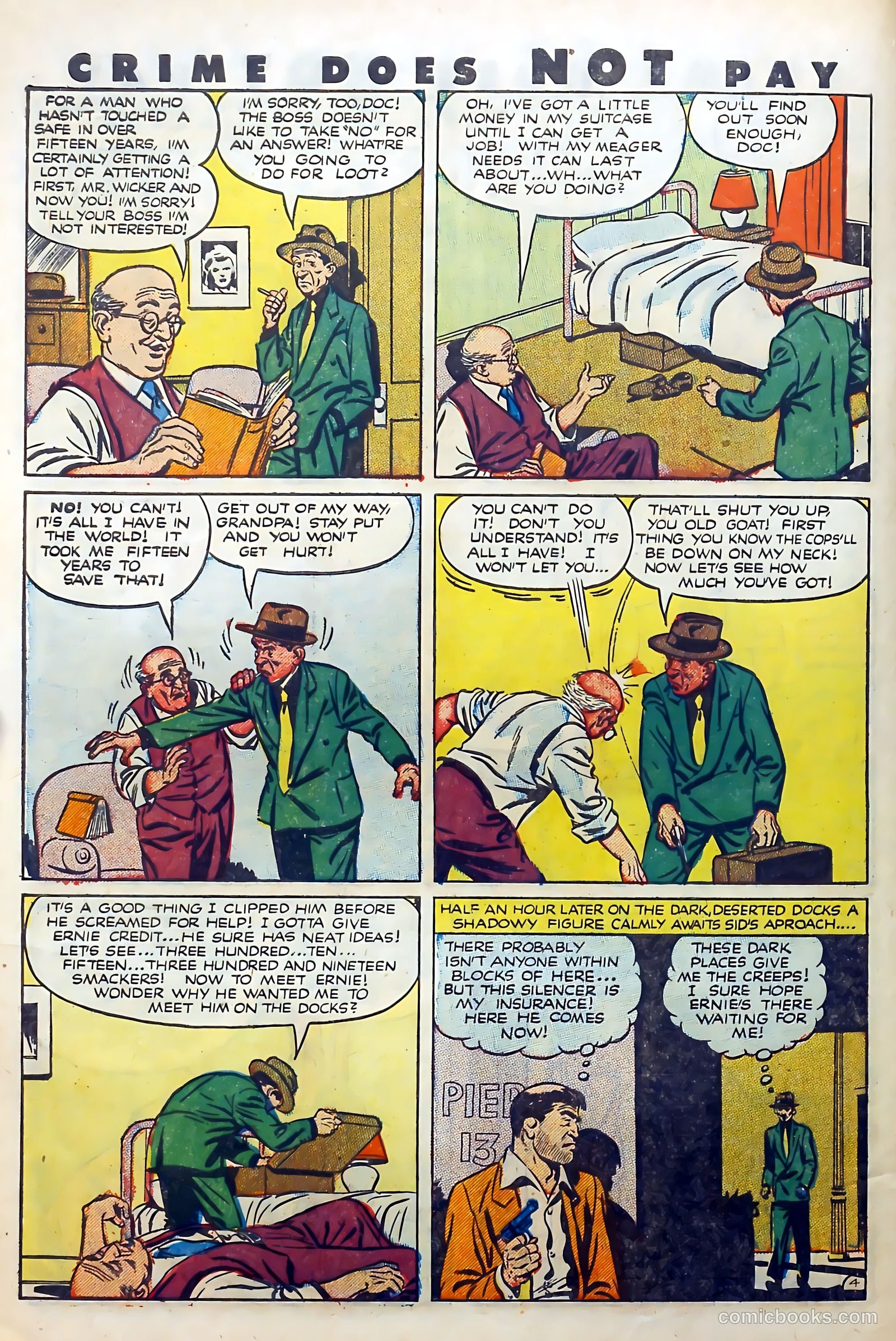 Crime Does Not Pay #108 — page 6 of 37