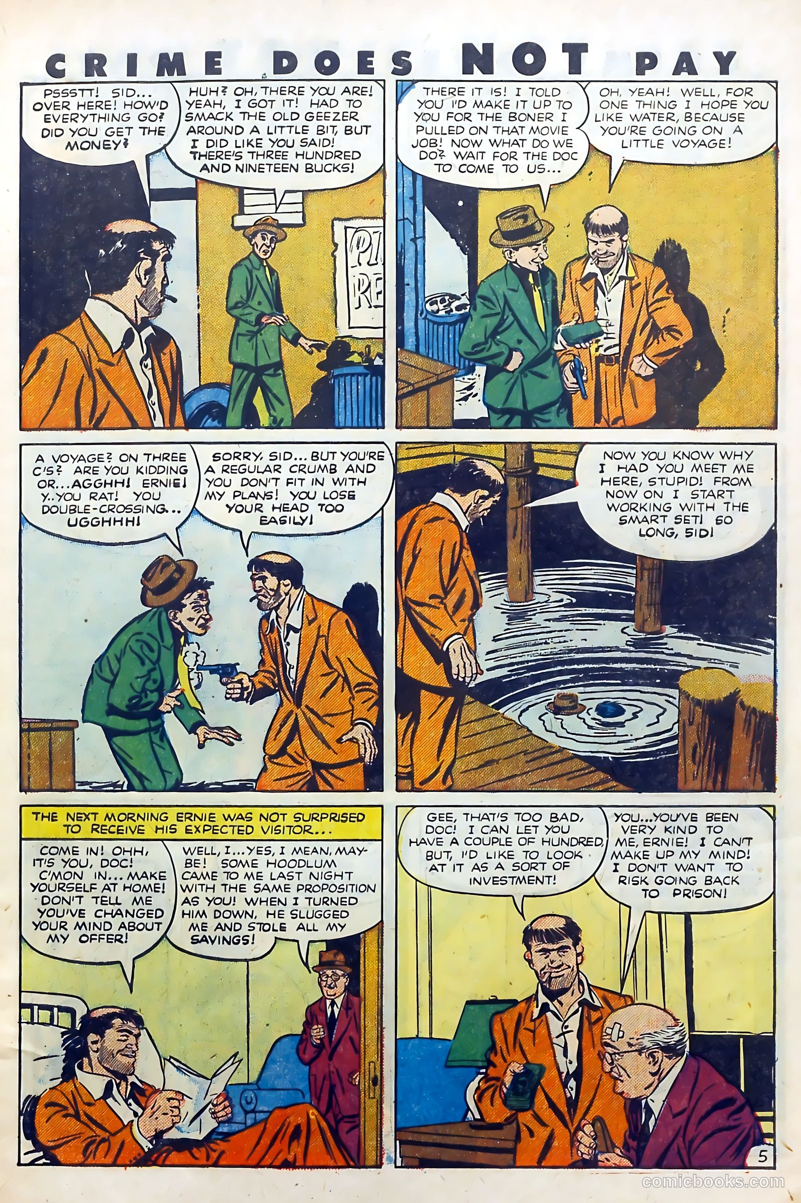 Crime Does Not Pay #108 — page 7 of 37