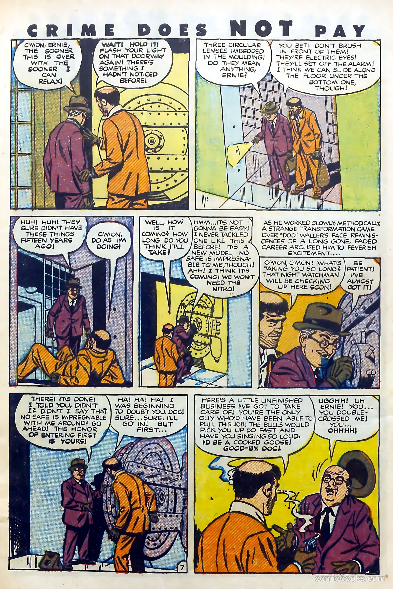 Crime Does Not Pay #108 — page 9 of 37