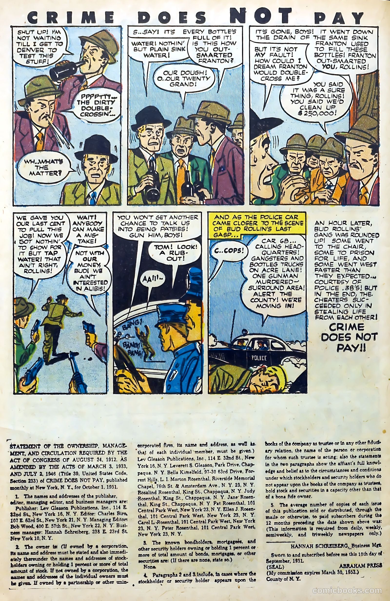 Crime Does Not Pay #108 — page 16 of 37