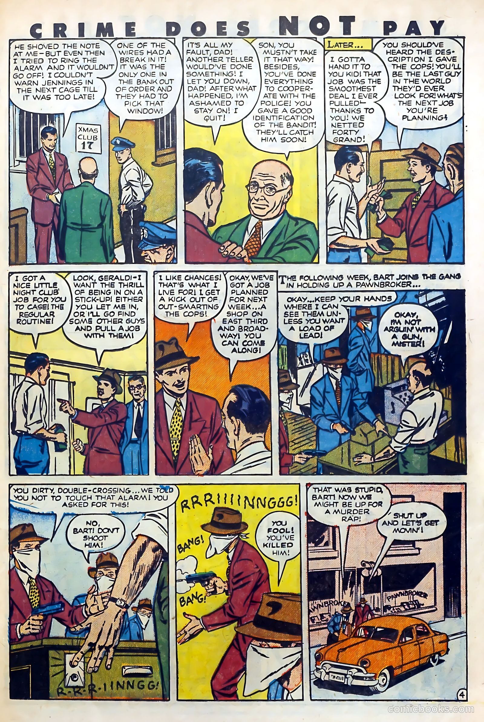 Crime Does Not Pay #108 — page 23 of 37