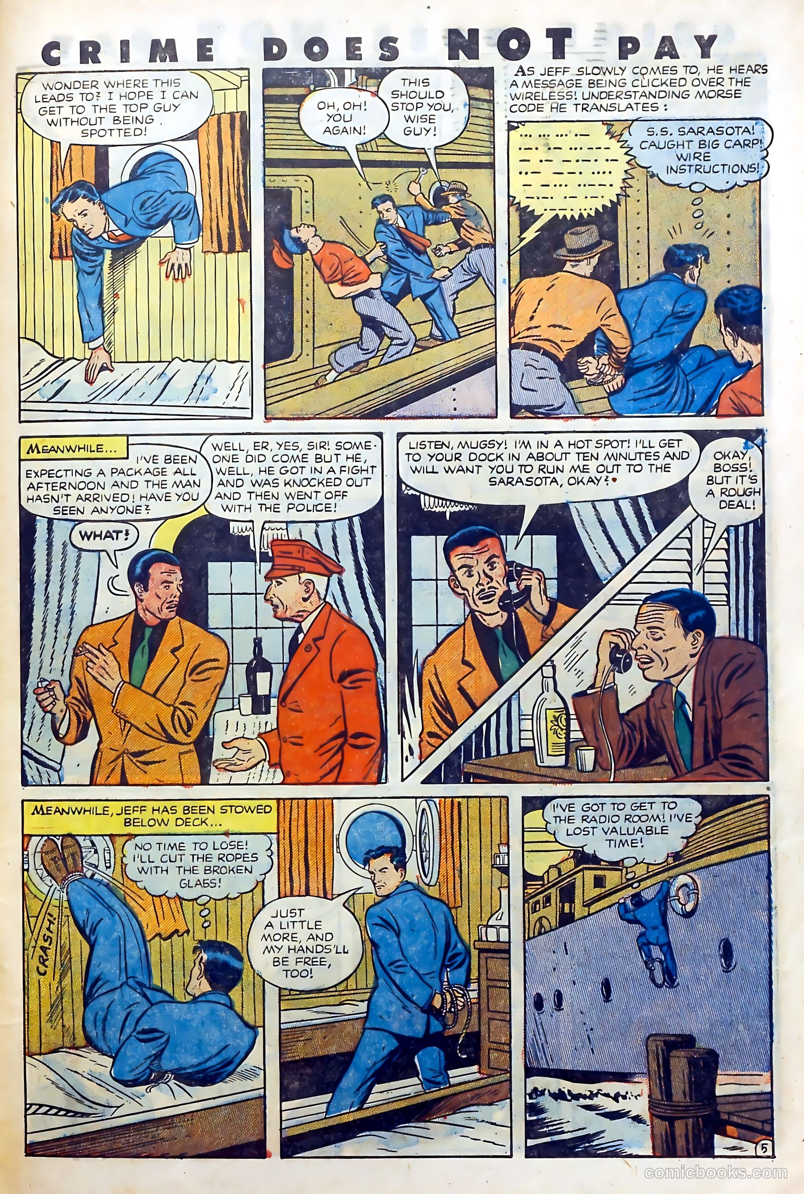 Crime Does Not Pay #108 — page 31 of 37