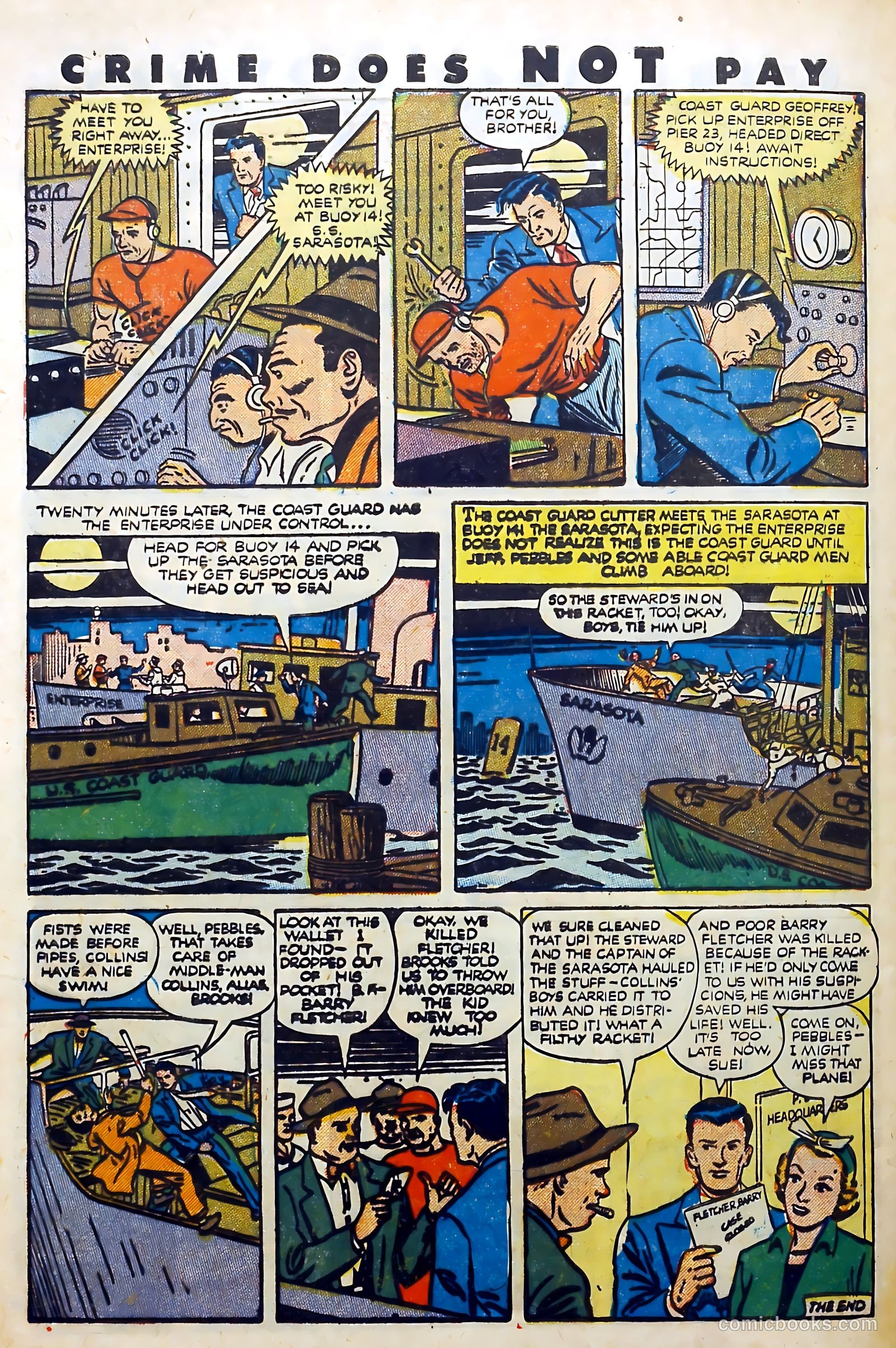 Crime Does Not Pay #108 — page 32 of 37