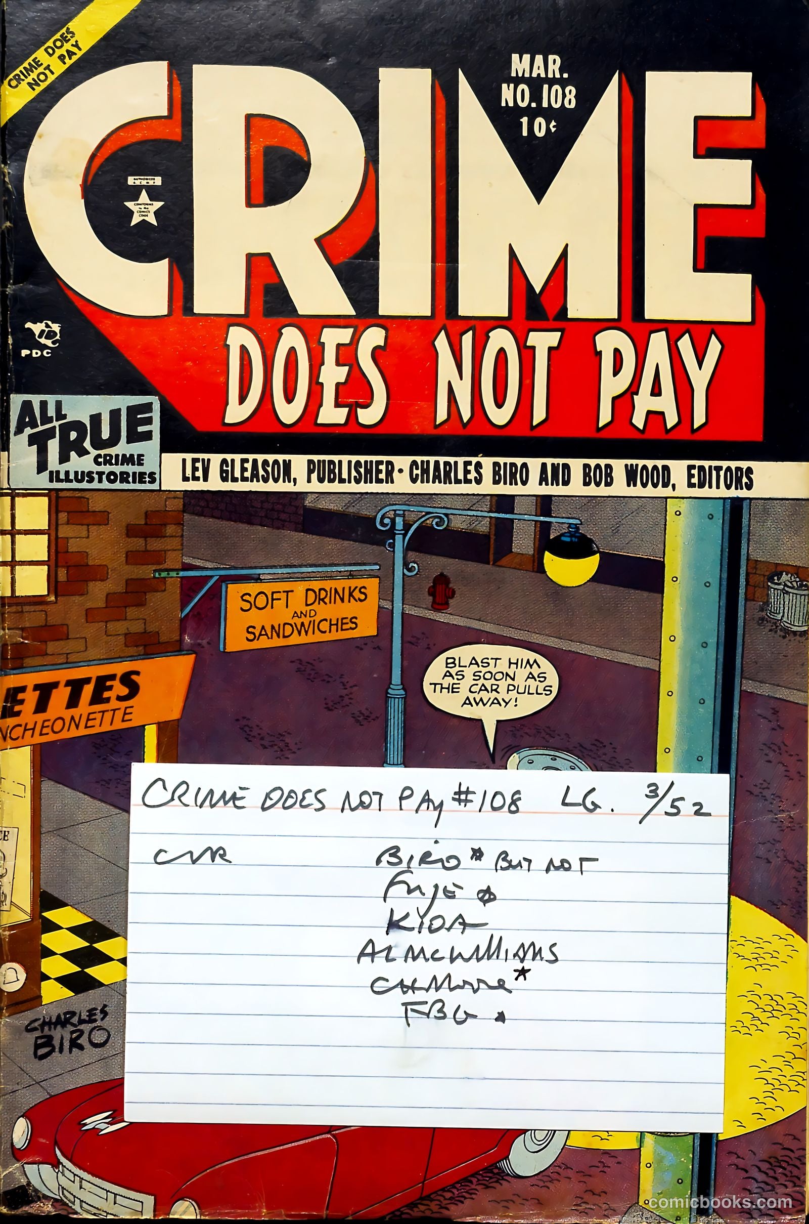 Crime Does Not Pay #108 — page 37 of 37