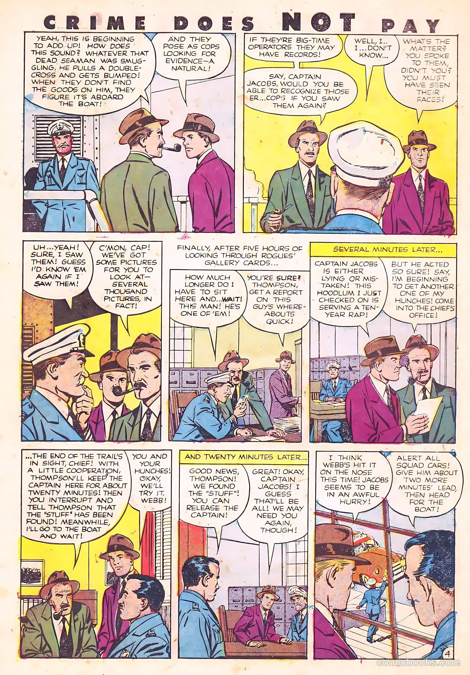 Crime Does Not Pay #109 — page 6 of 36