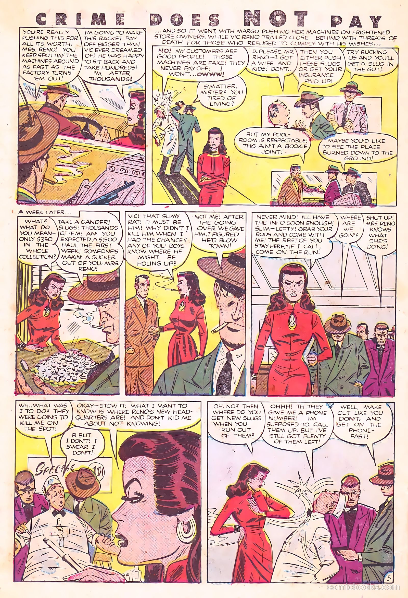 Crime Does Not Pay #109 — page 14 of 36