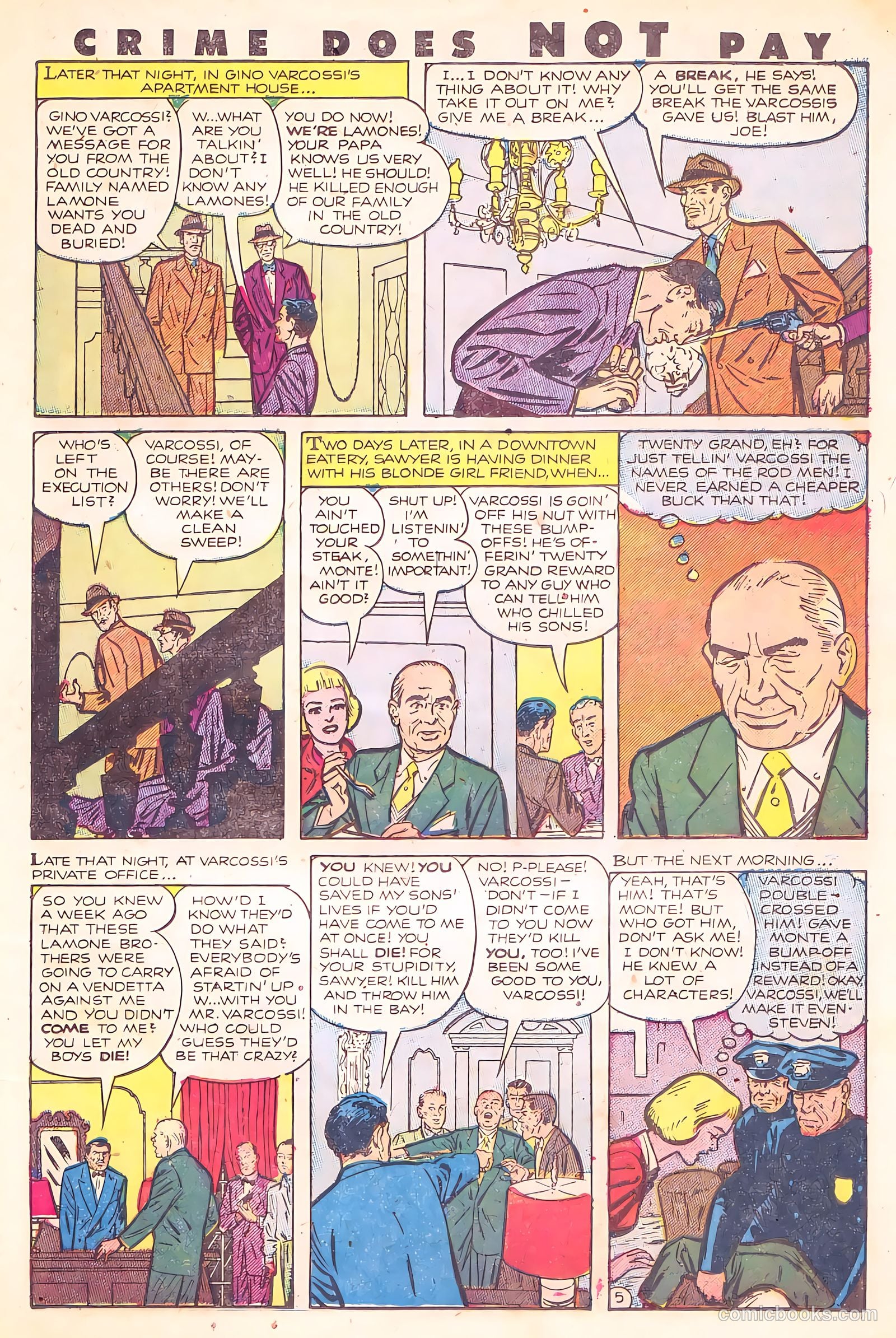 Crime Does Not Pay #109 — page 25 of 36