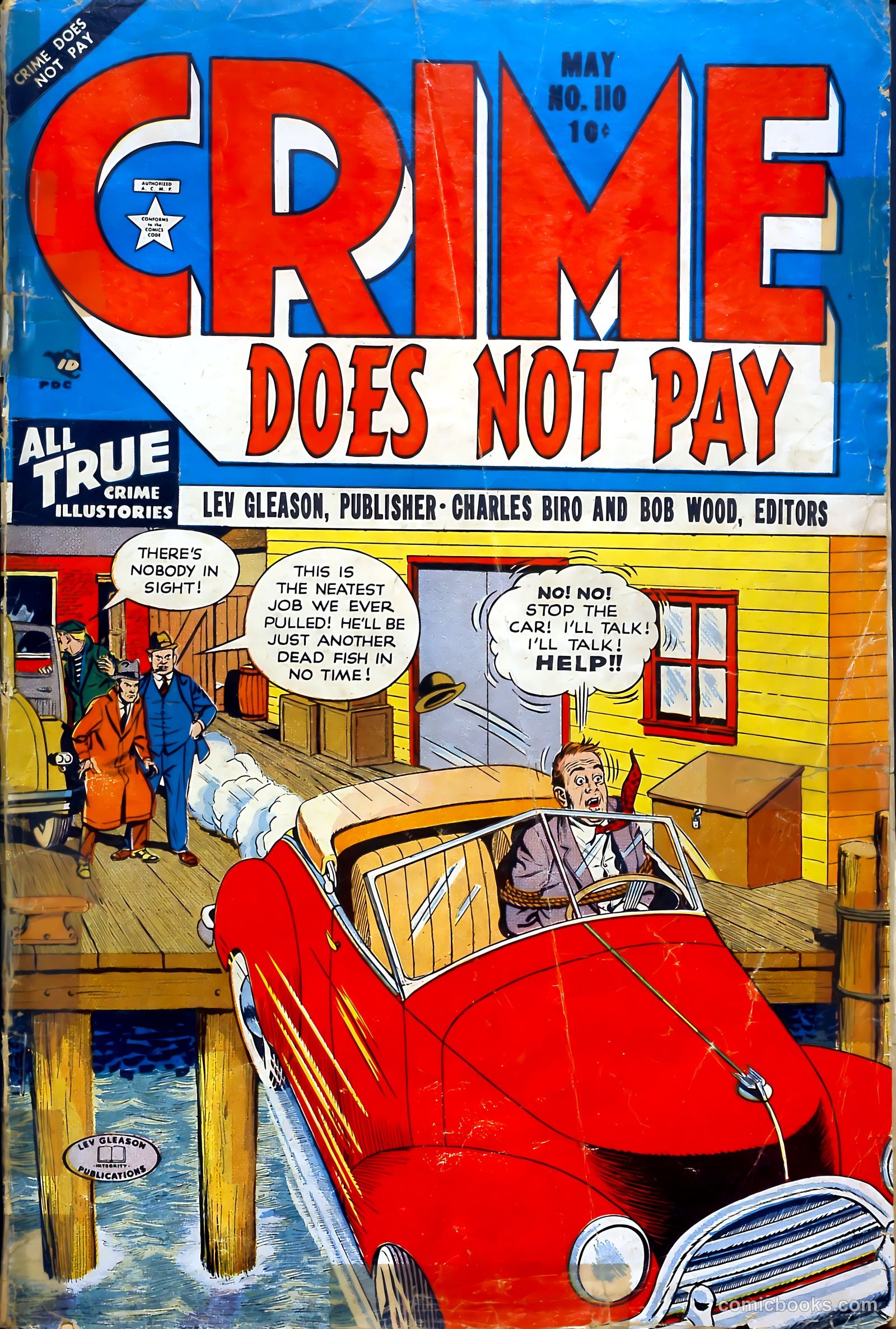 Crime Does Not Pay #110 — page 1 of 36