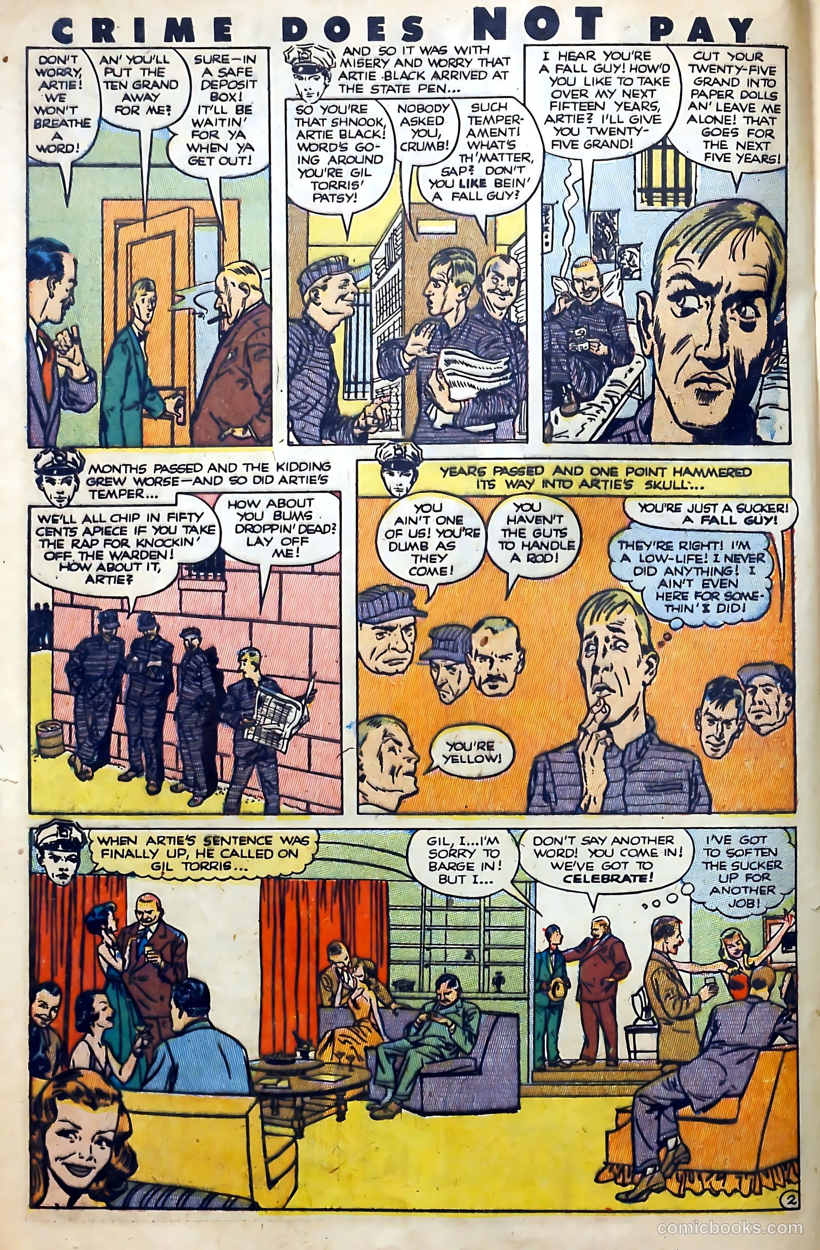 Crime Does Not Pay #110 — page 4 of 36