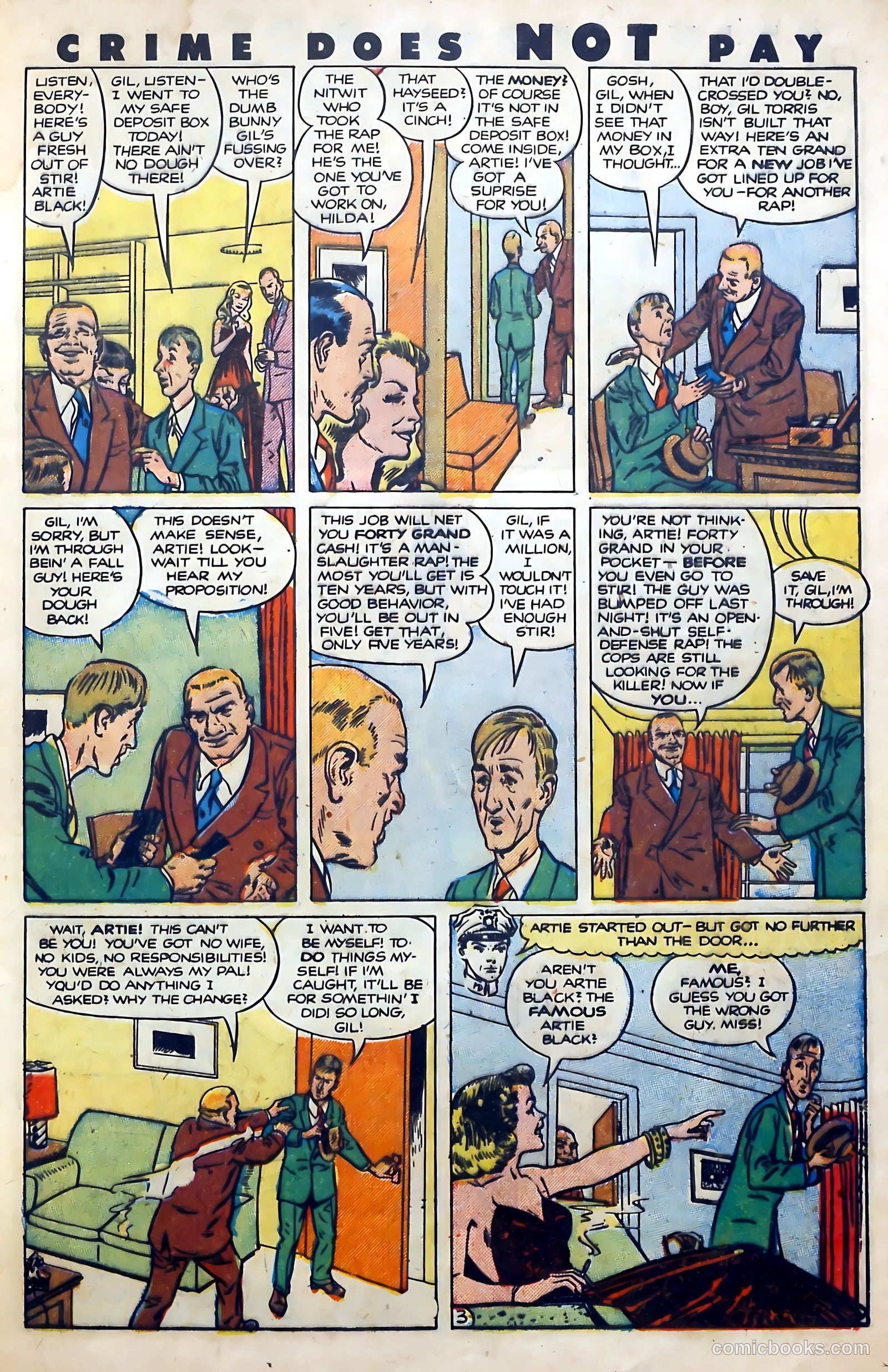Crime Does Not Pay #110 — page 5 of 36