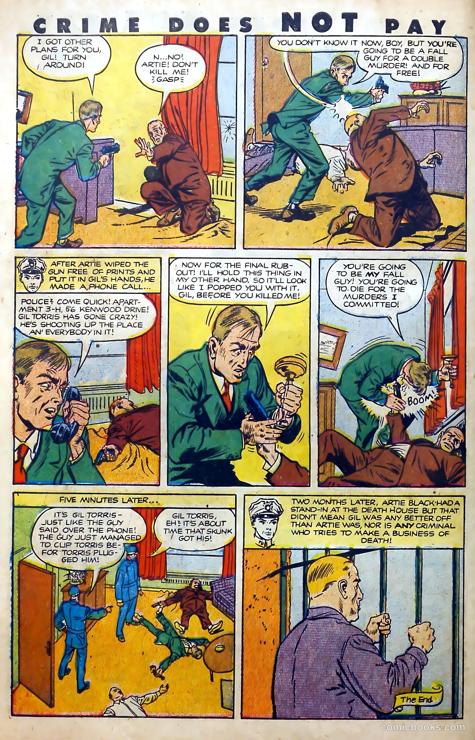 Crime Does Not Pay #110 — page 10 of 36