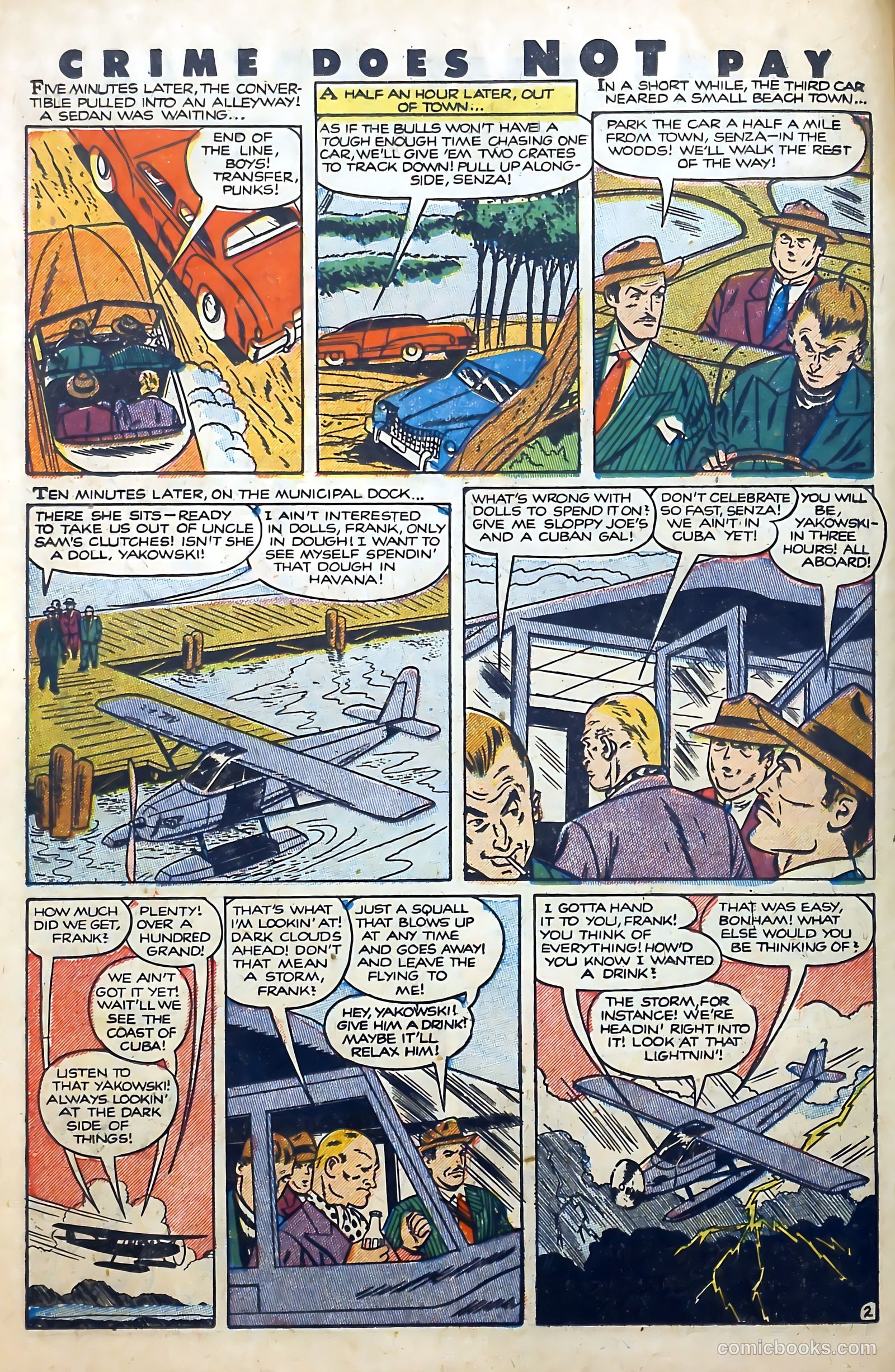 Crime Does Not Pay #110 — page 14 of 36