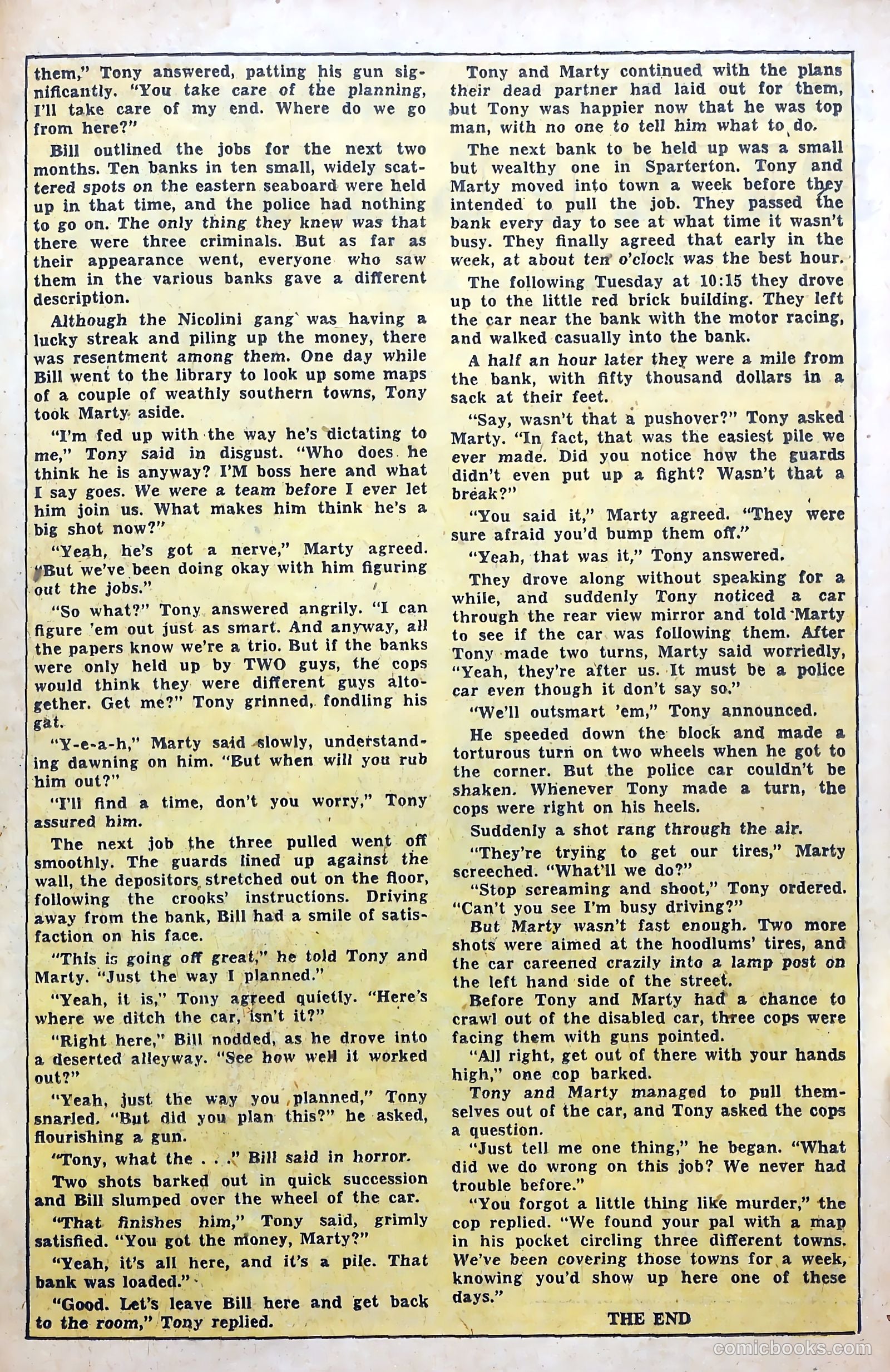Crime Does Not Pay #110 — page 19 of 36