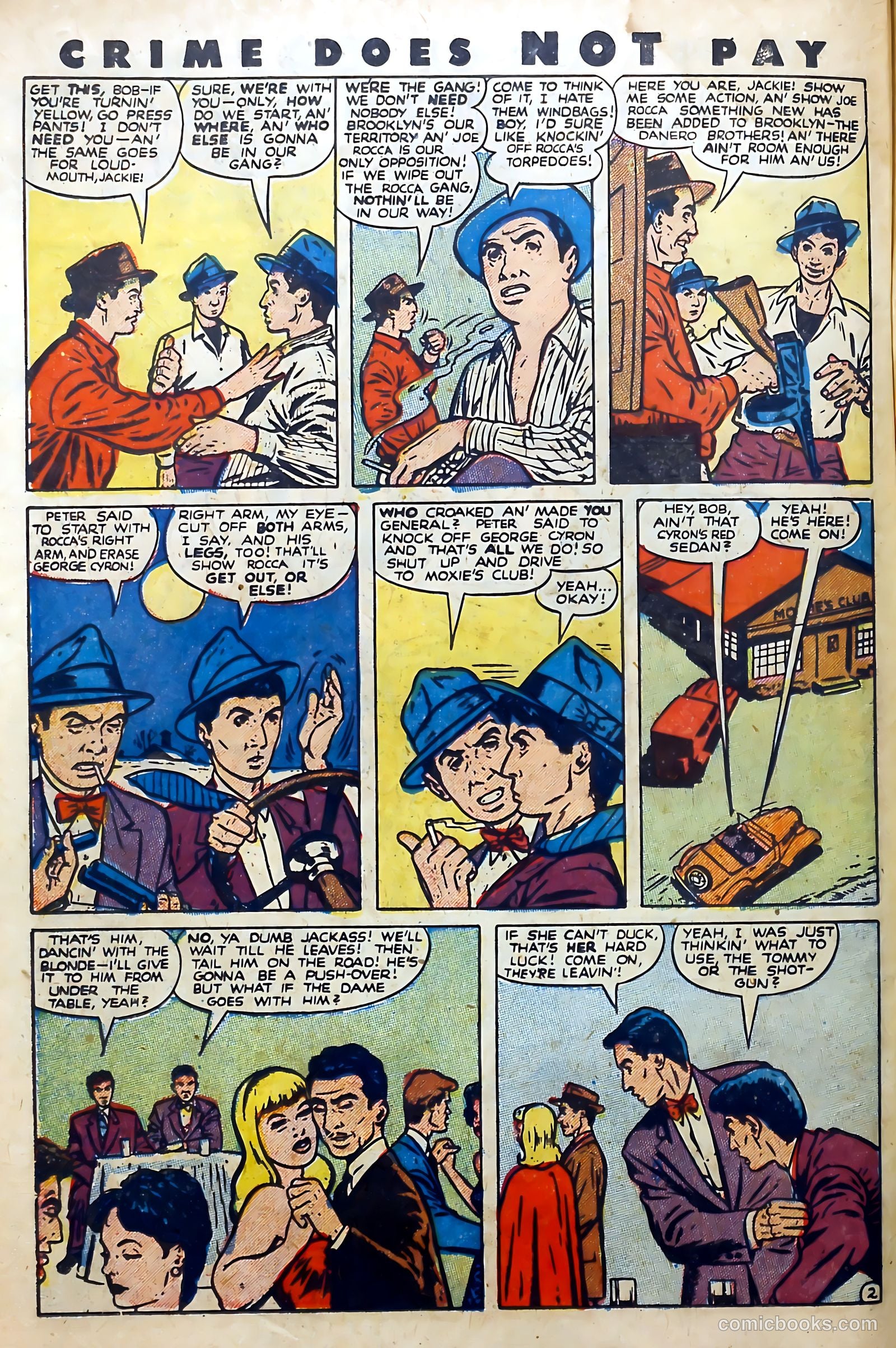 Crime Does Not Pay #110 — page 22 of 36