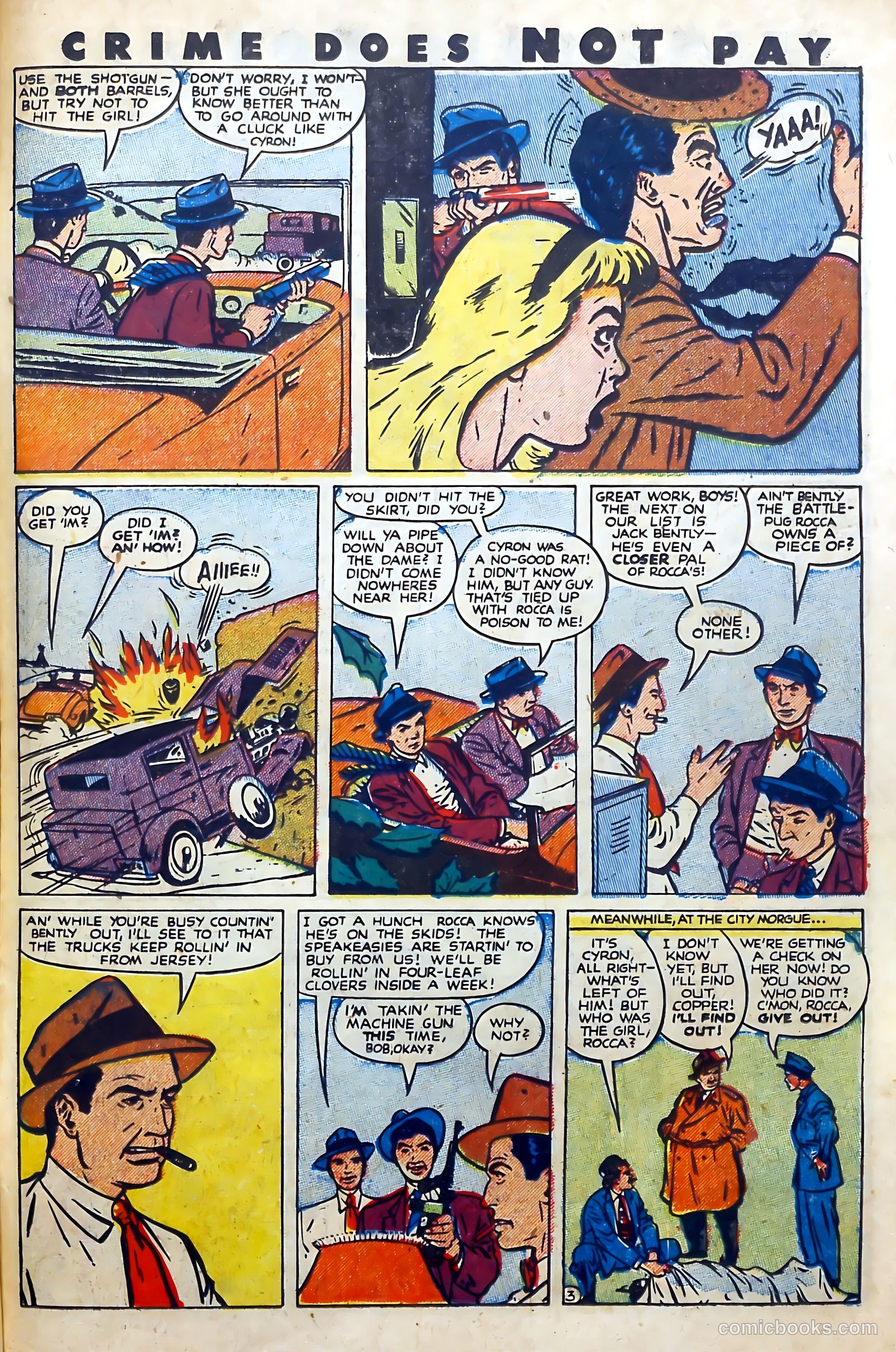 Crime Does Not Pay #110 — page 23 of 36