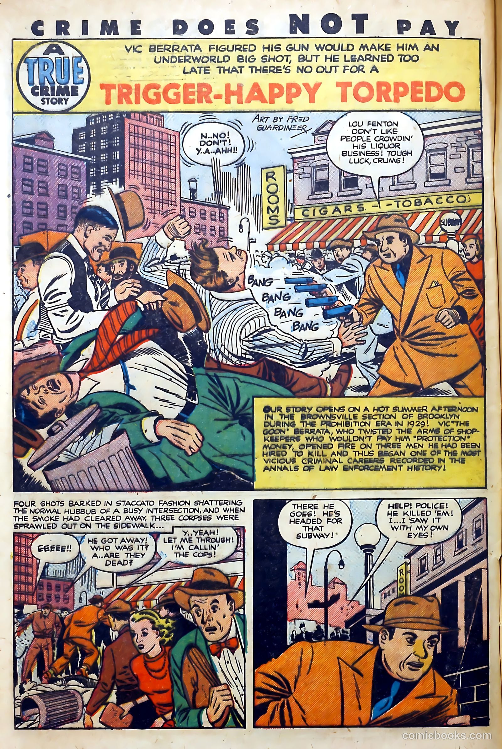 Crime Does Not Pay #110 — page 28 of 36