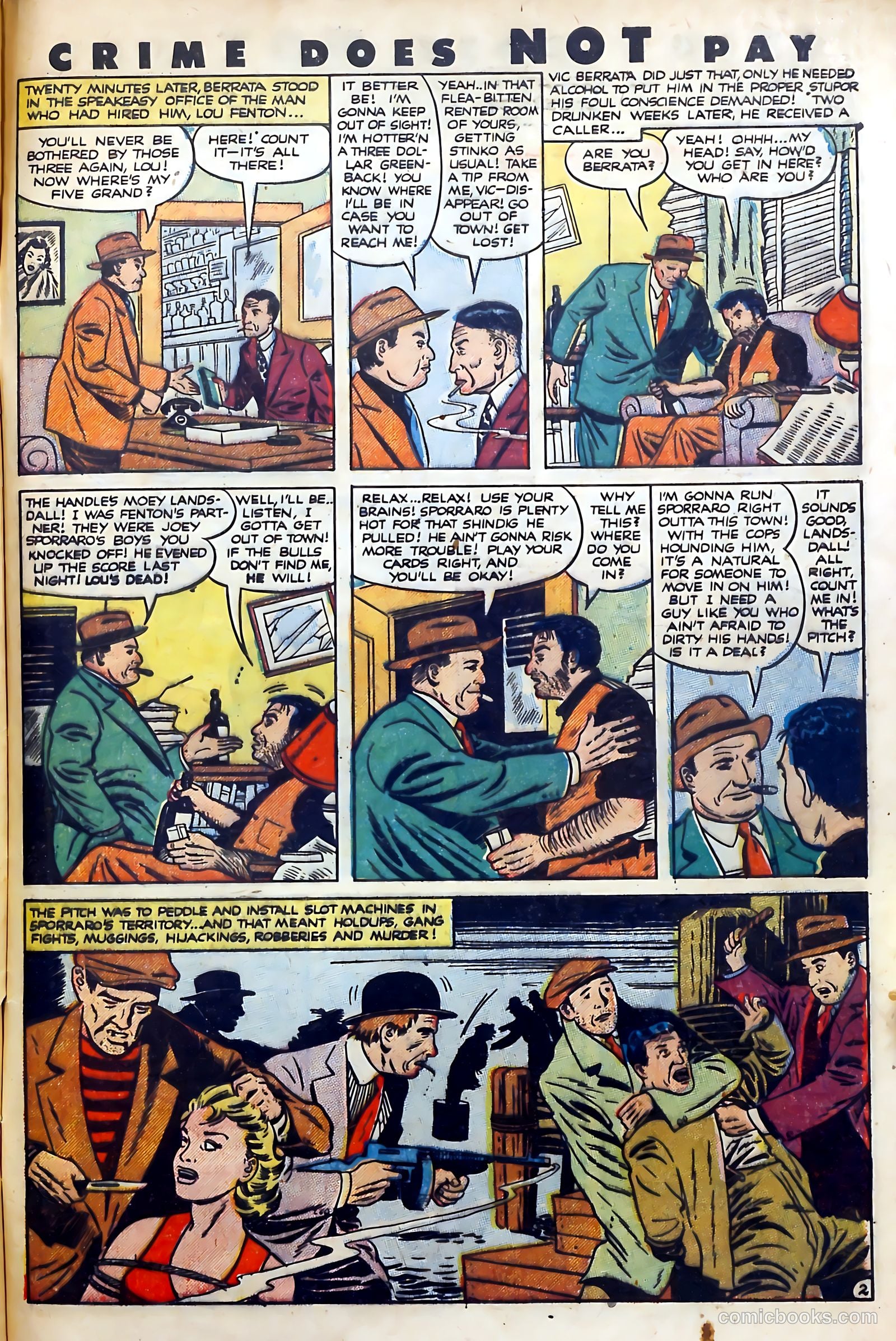 Crime Does Not Pay #110 — page 29 of 36