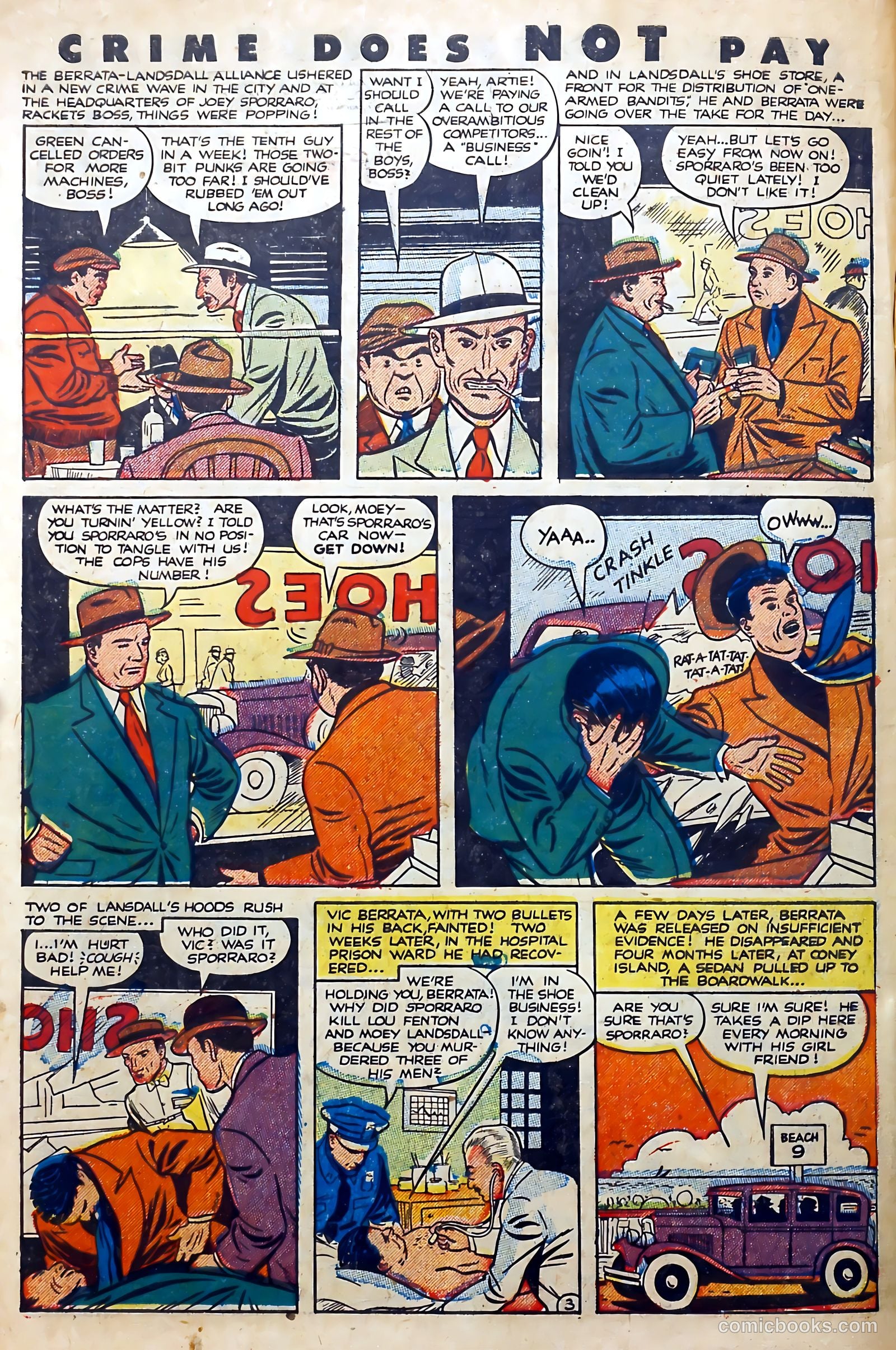 Crime Does Not Pay #110 — page 30 of 36