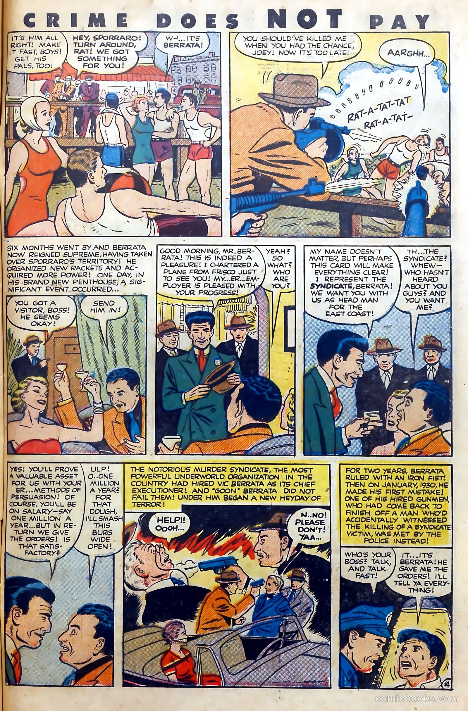 Crime Does Not Pay #110 — page 31 of 36