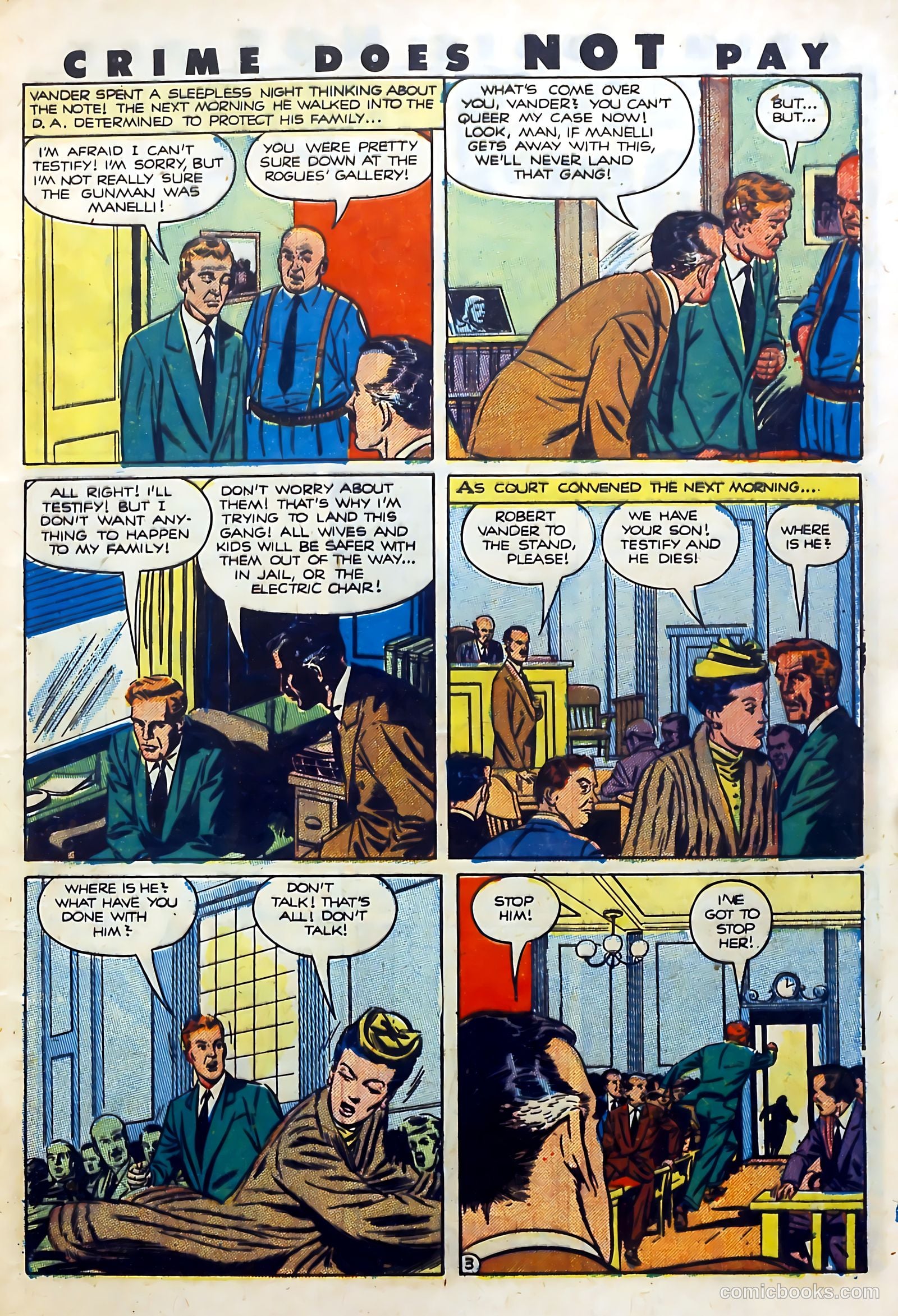Crime Does Not Pay #111 — page 5 of 36