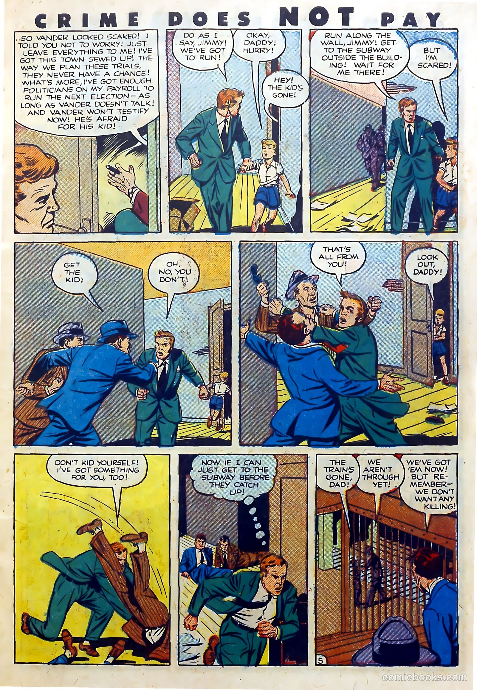 Crime Does Not Pay #111 — page 7 of 36