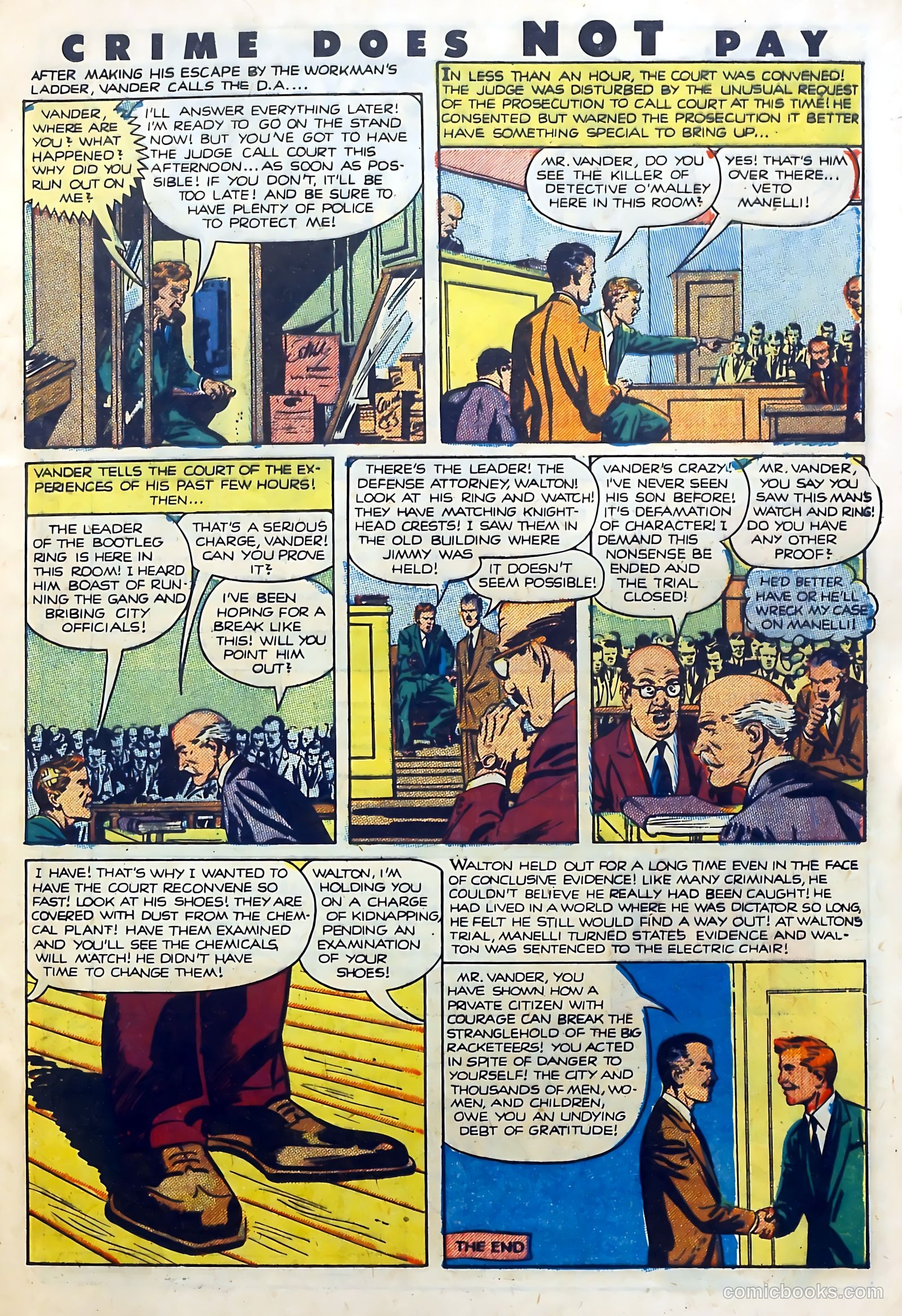 Crime Does Not Pay #111 — page 9 of 36