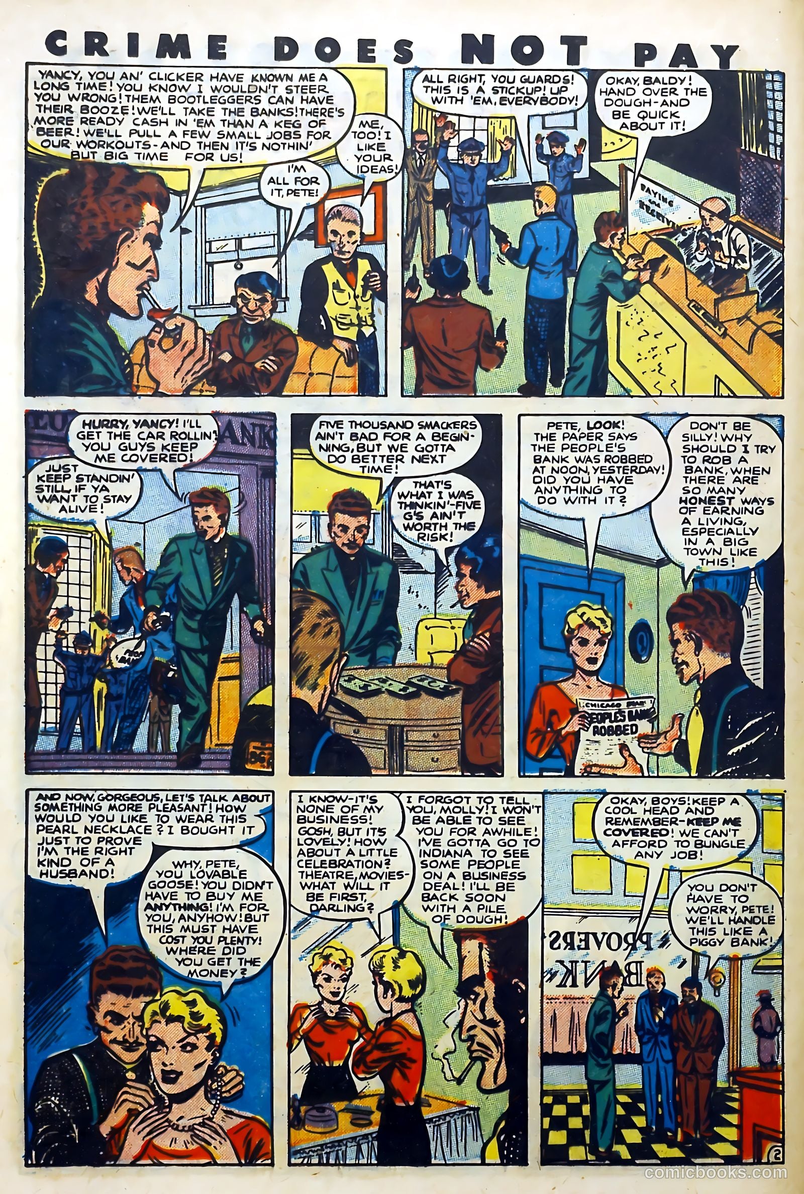 Crime Does Not Pay #111 — page 16 of 36
