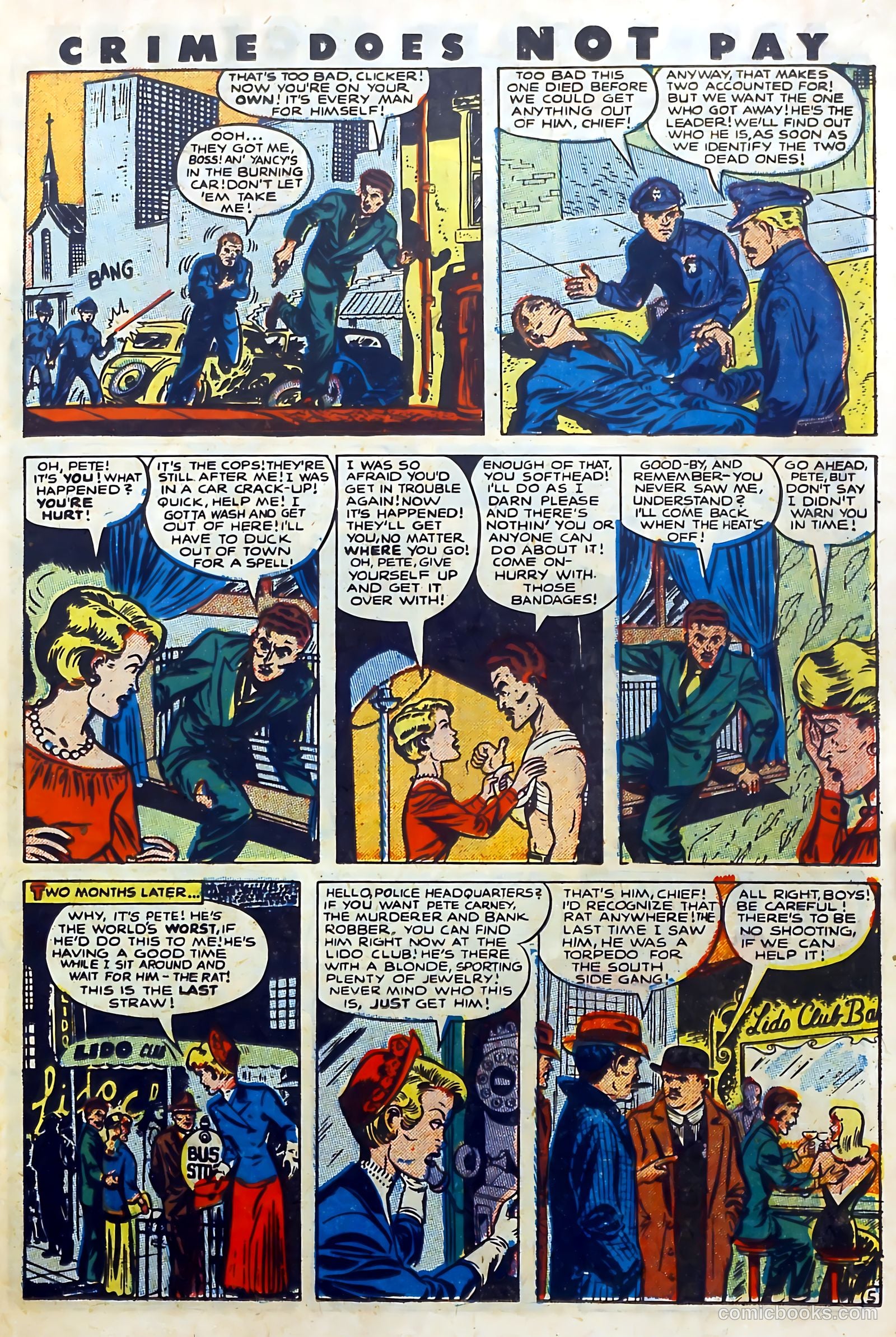 Crime Does Not Pay #111 — page 19 of 36