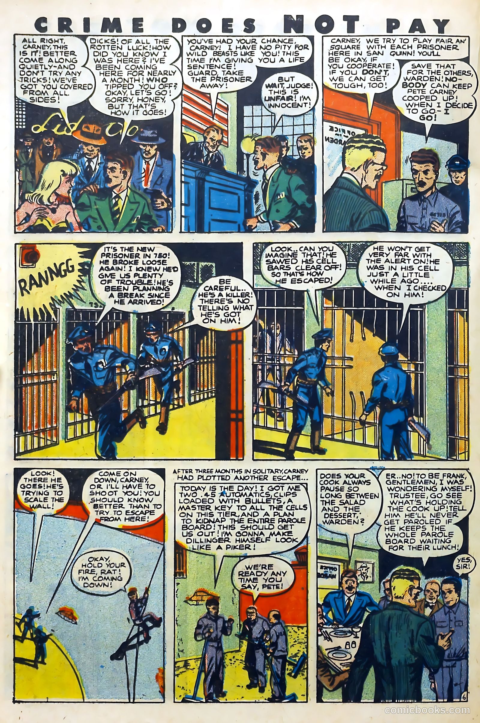 Crime Does Not Pay #111 — page 20 of 36