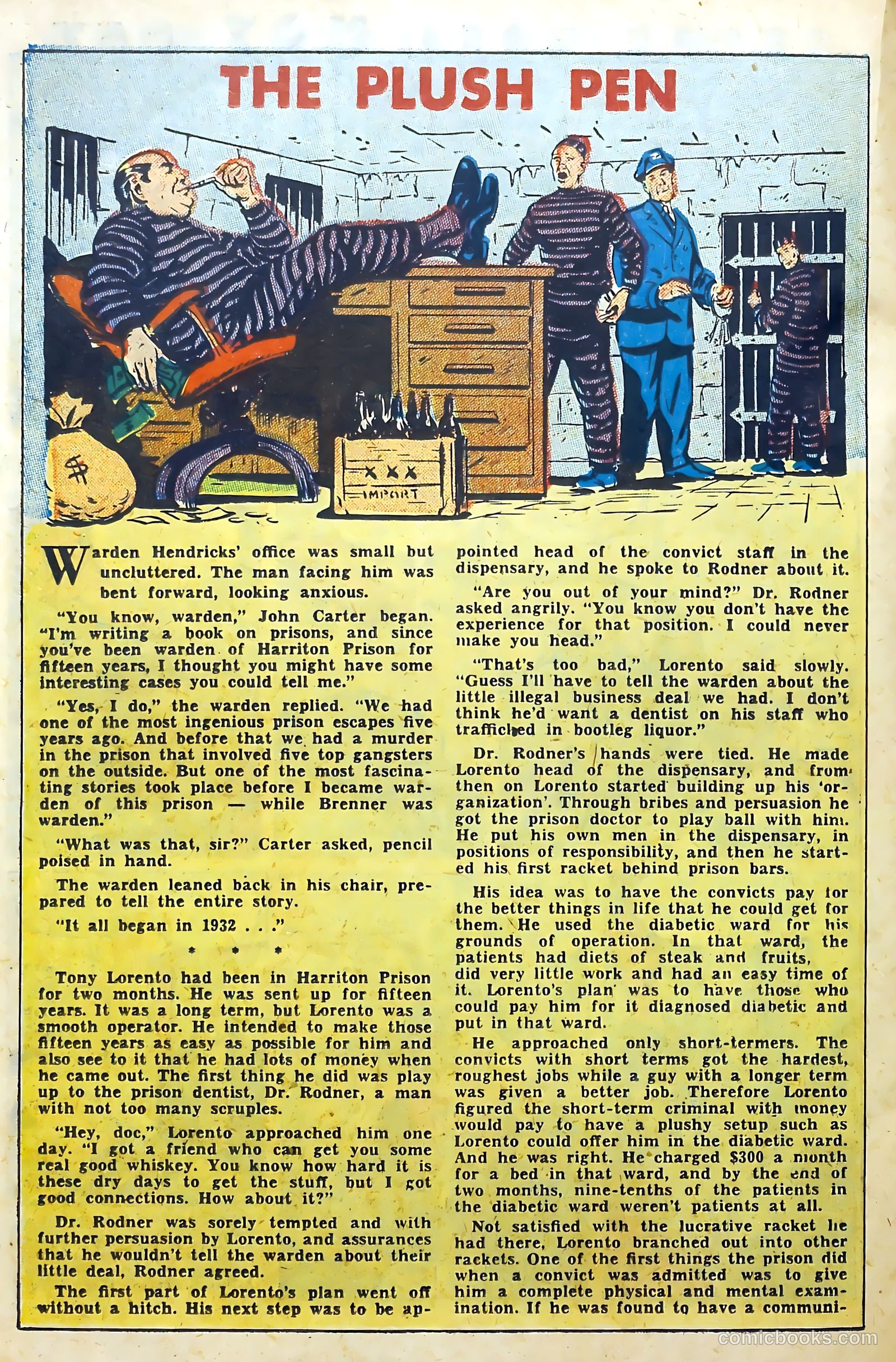 Crime Does Not Pay #111 — page 22 of 36